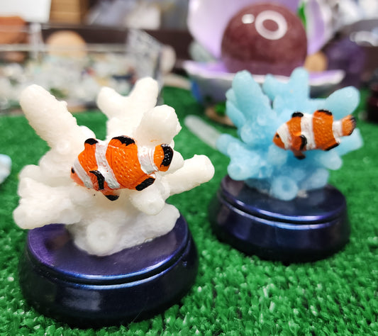 Clownfish with Coral - Sphere Holders