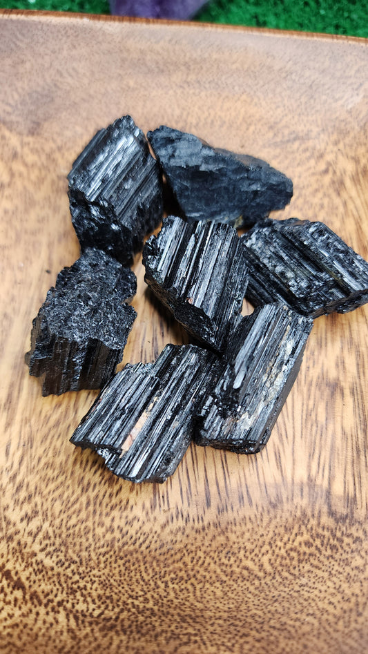 Black Tourmaline Chunks 🖤