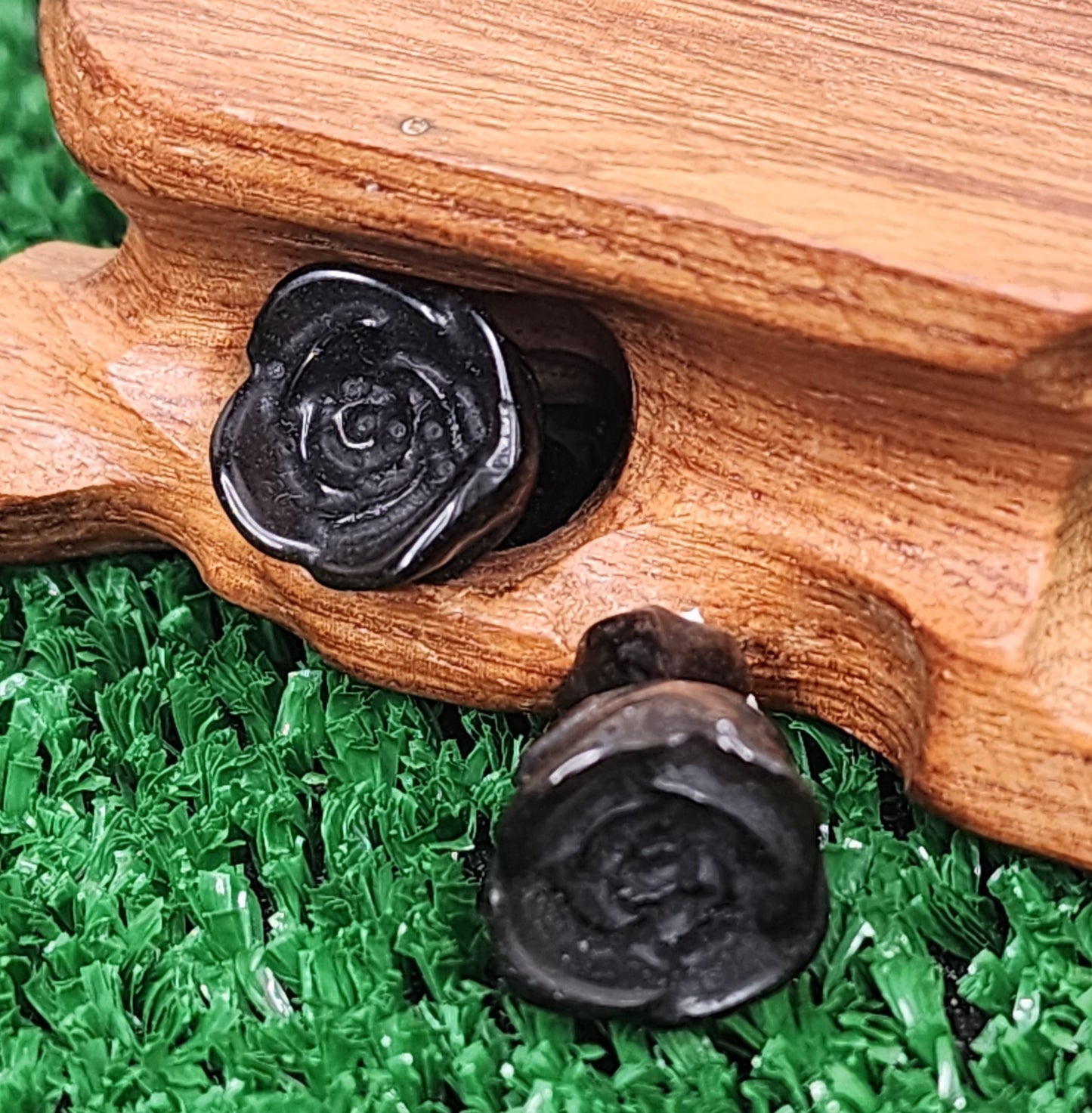 Mini Opalite and Silver Sheen Obsidian Roses π€