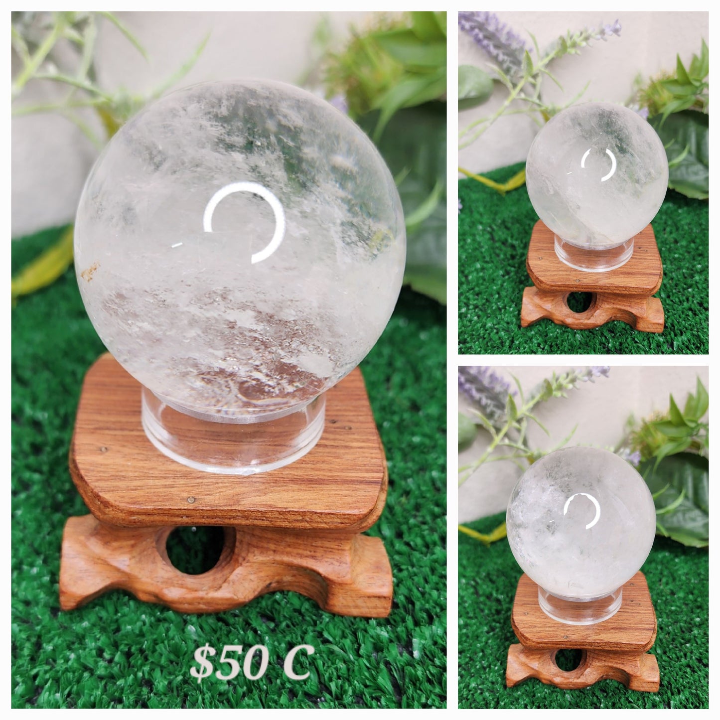 Clear Quartz Spheres