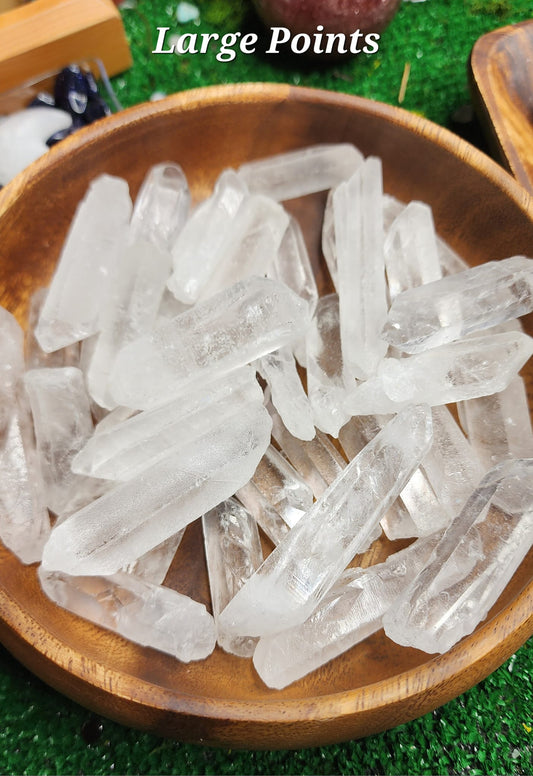 Natural Clear Quartz Points 💎