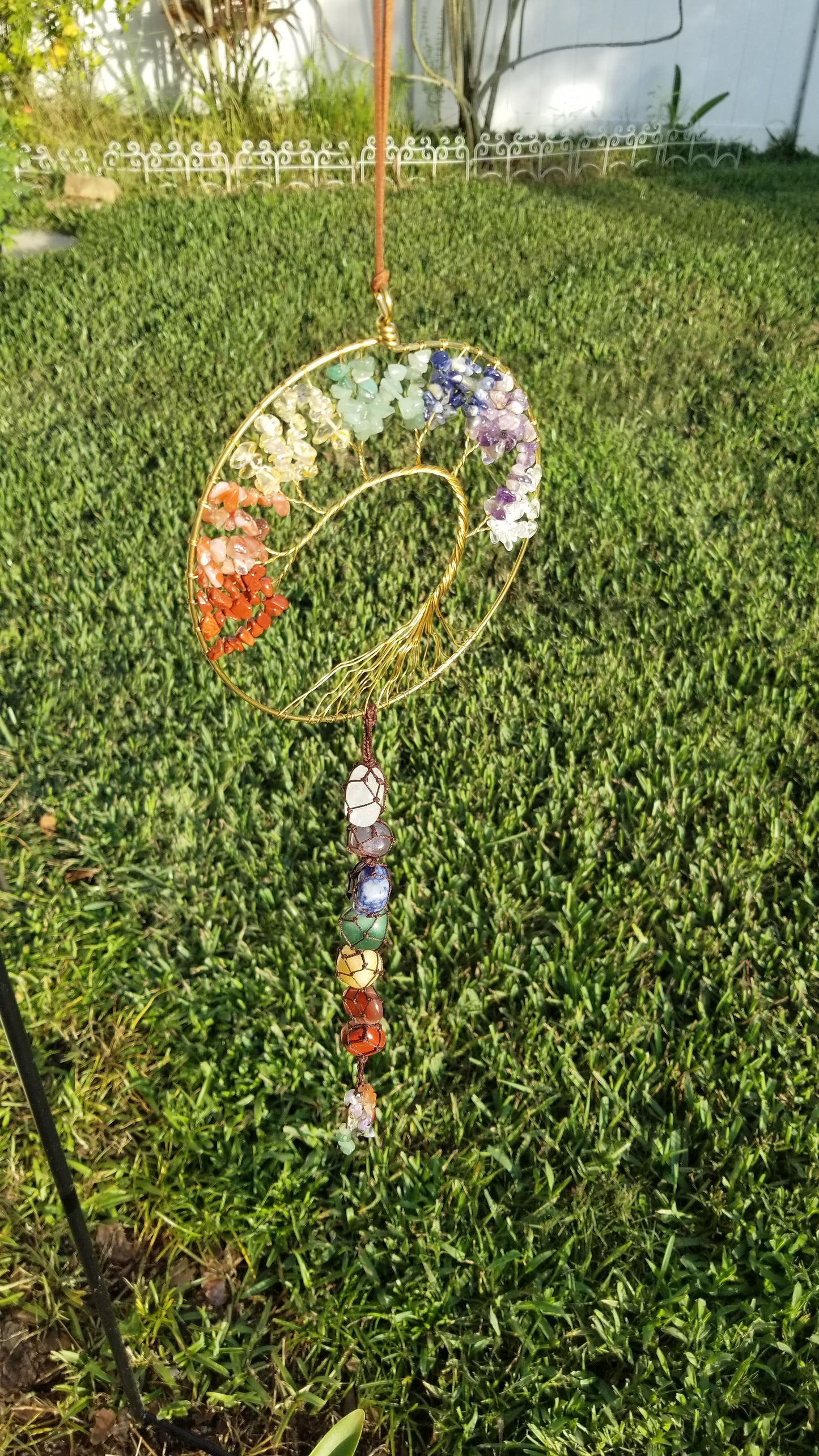 Large Gold Tree of Life (Crystal Decor Hanger)