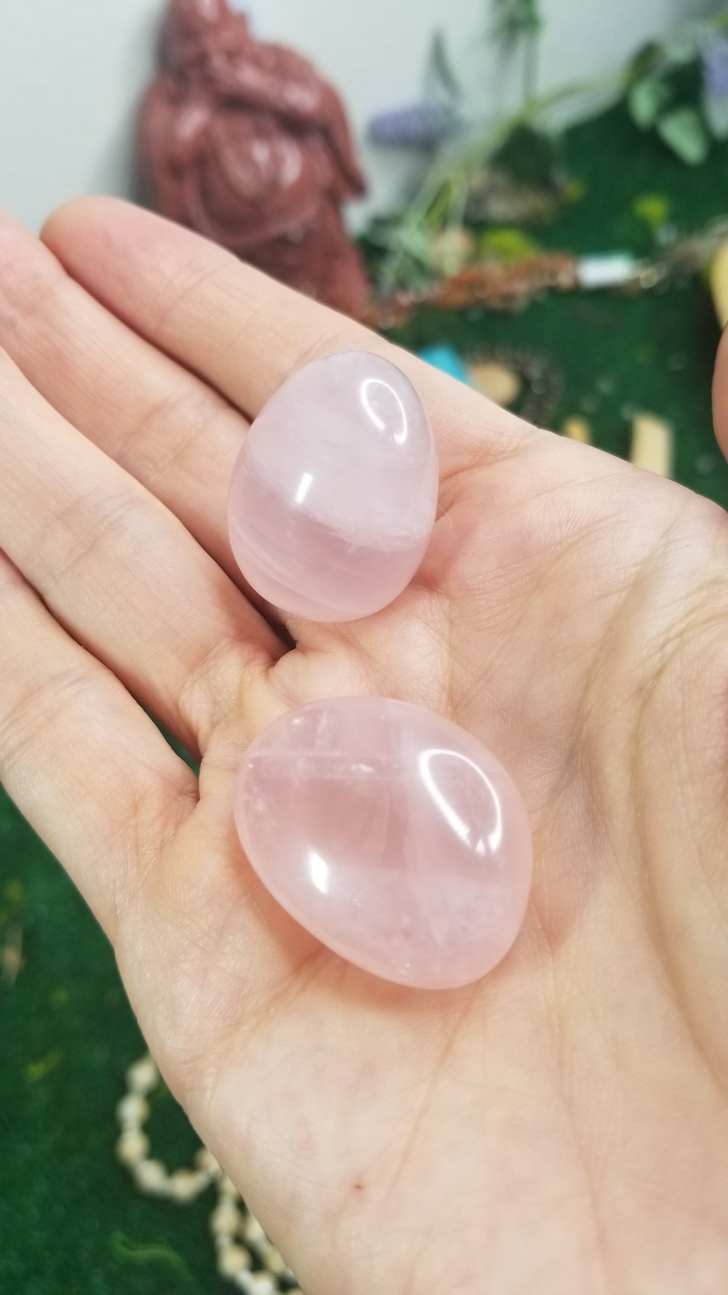 Rose Quartz Tumbles