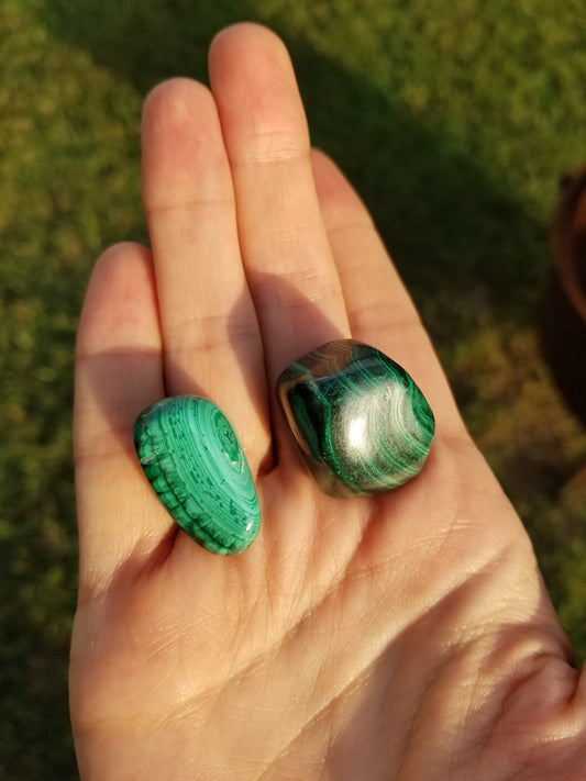 Malachite Tumbles