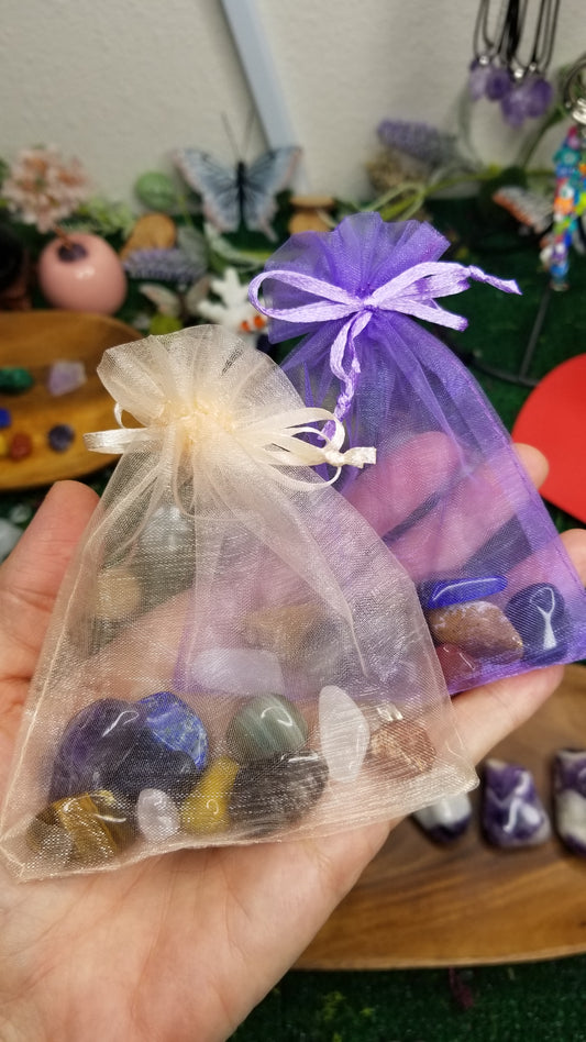 Mixed Crystal Tumbles Bags