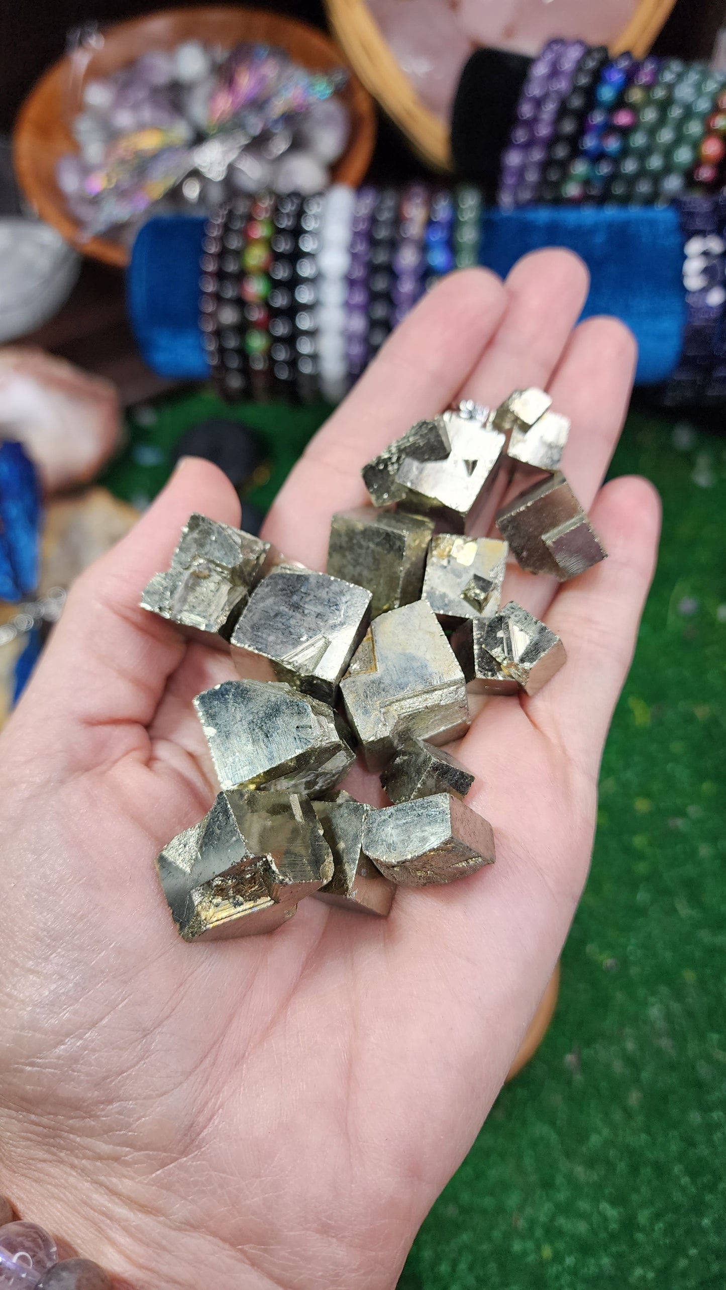 Pyrite Cubes