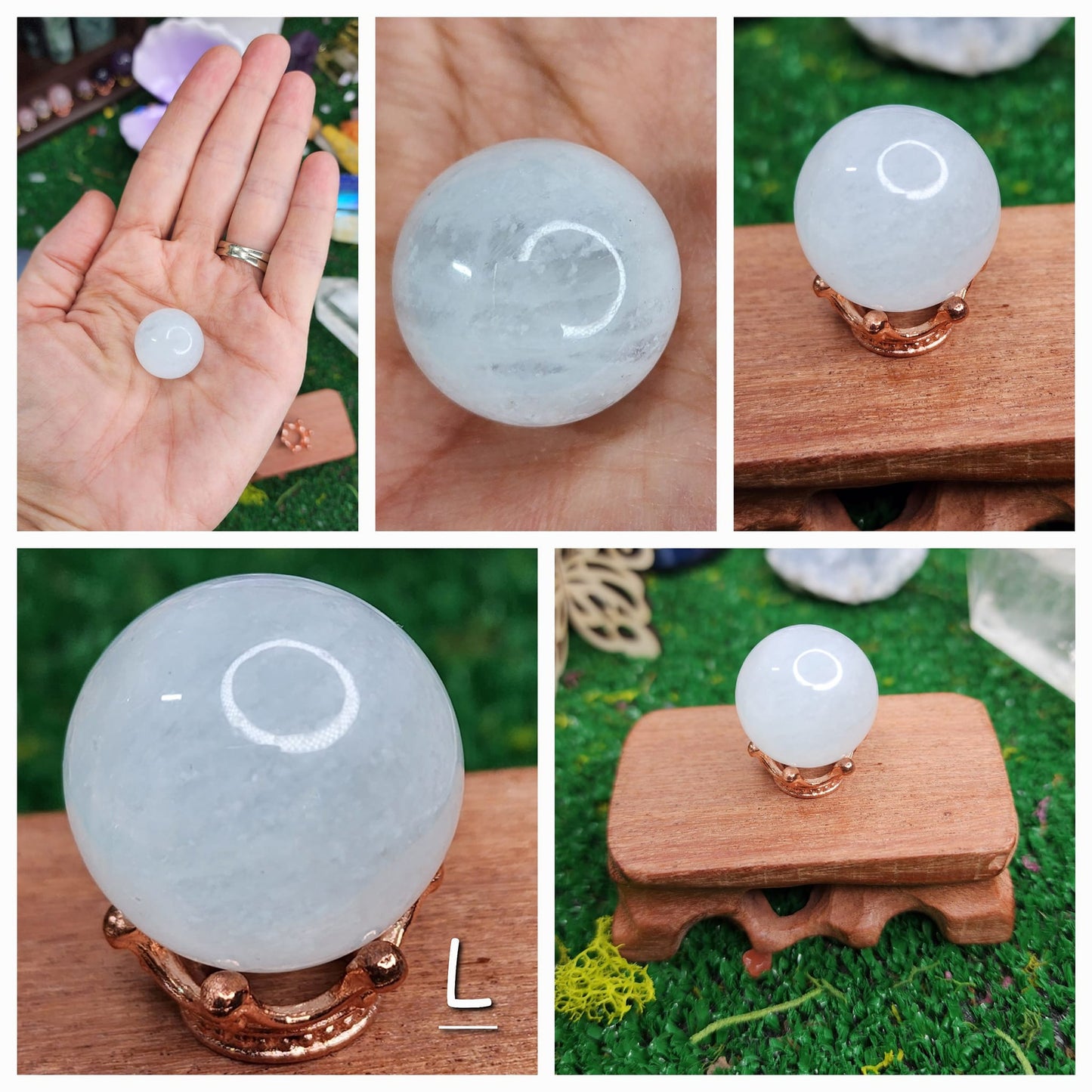 Aquamarine Spheres π