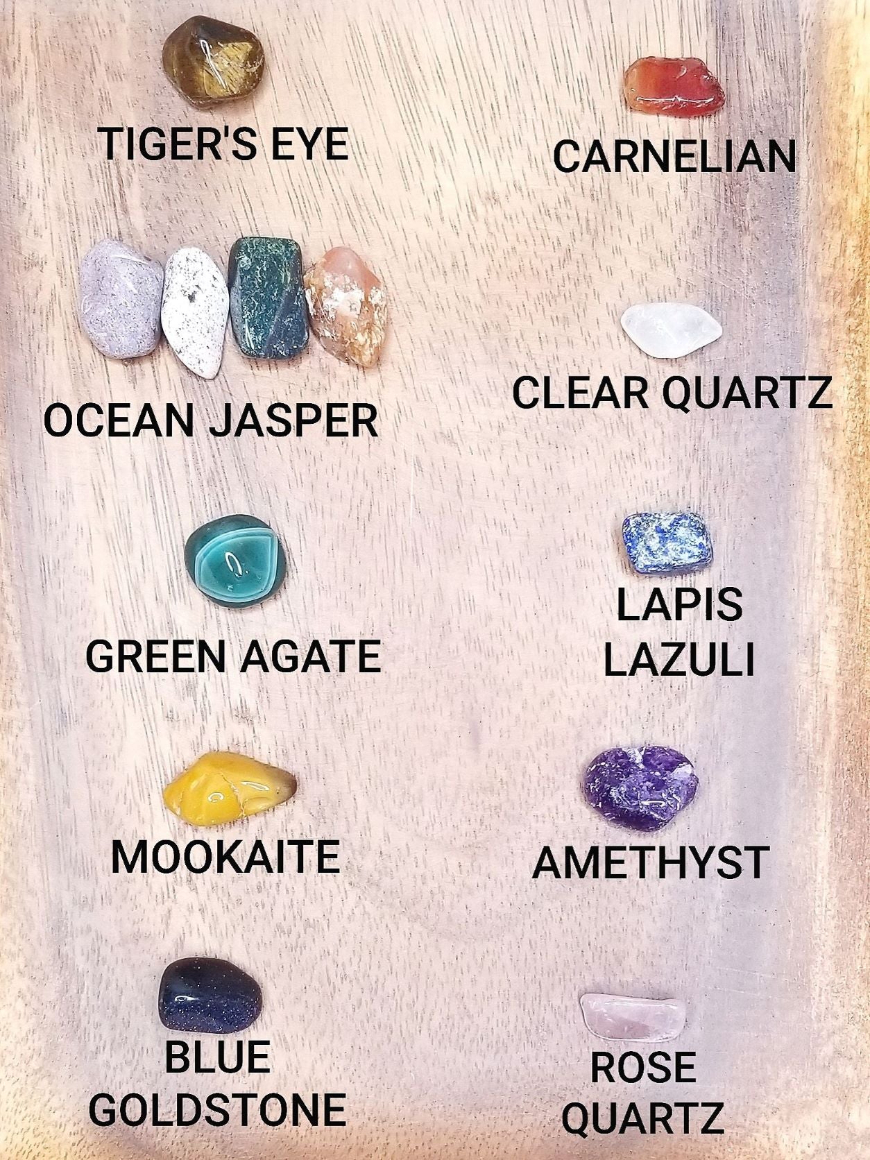 Mixed Crystal Tumbles Bags