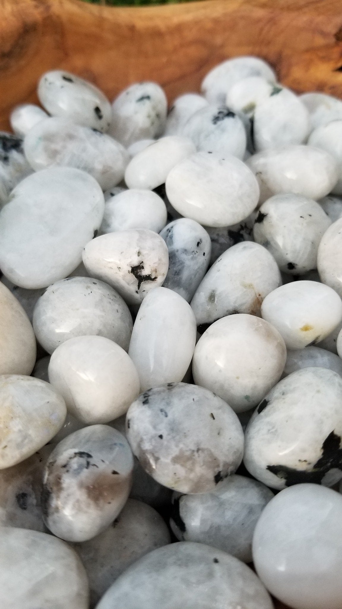 Rainbow Moonstone Tumbles