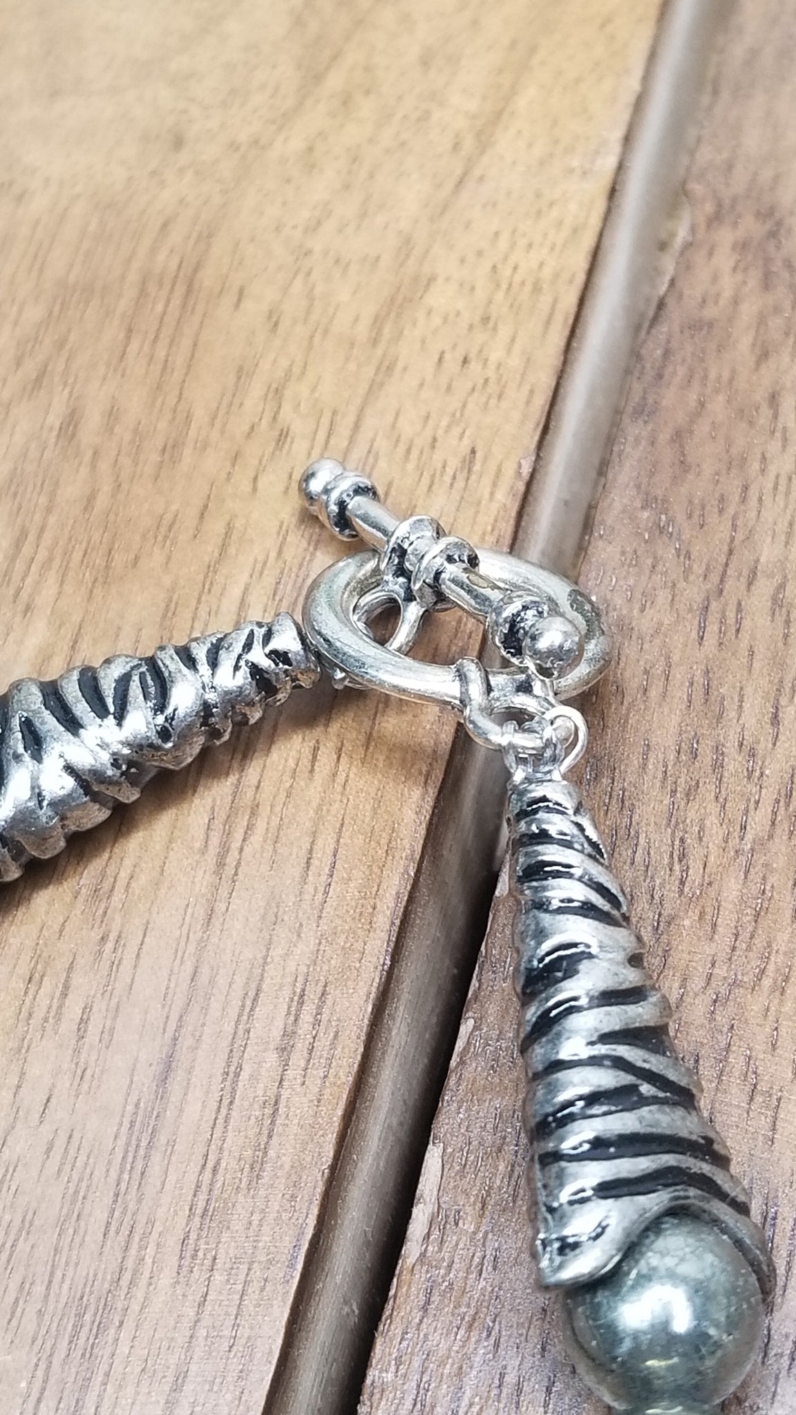 Pyrite and Turquoise Necklace