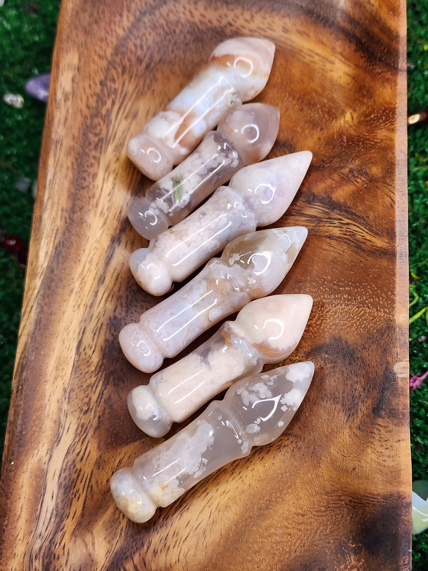 Flower Agate Paintbrushes 🖌