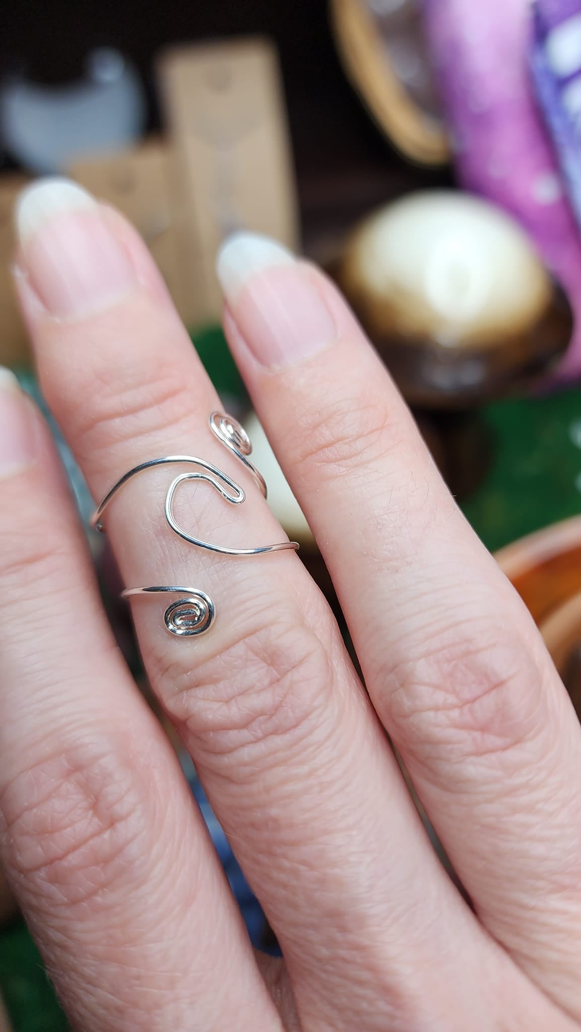 Flow Wave Wire Rings 🌊