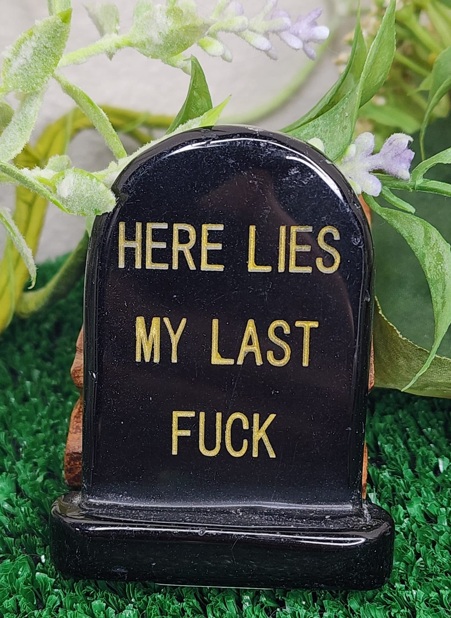 "Here Lies My Last F*ck" Gravestones