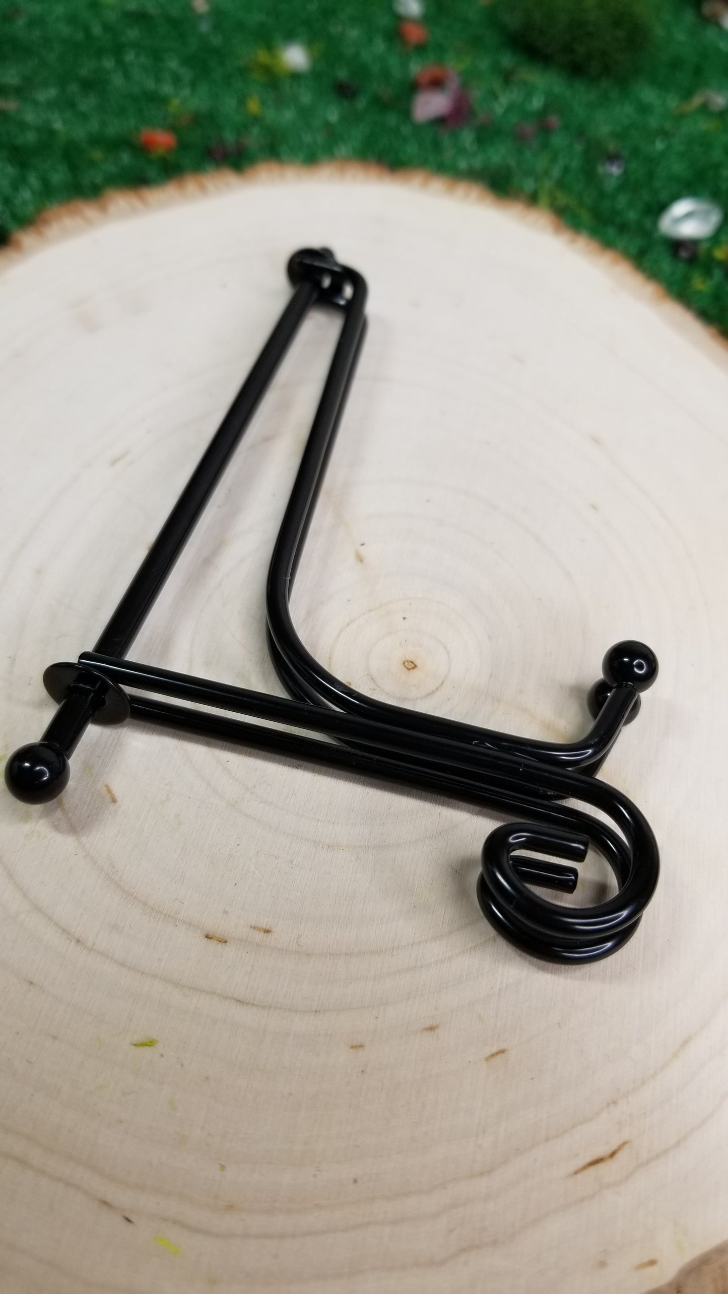 Folding Black Metal Stands 🖤
