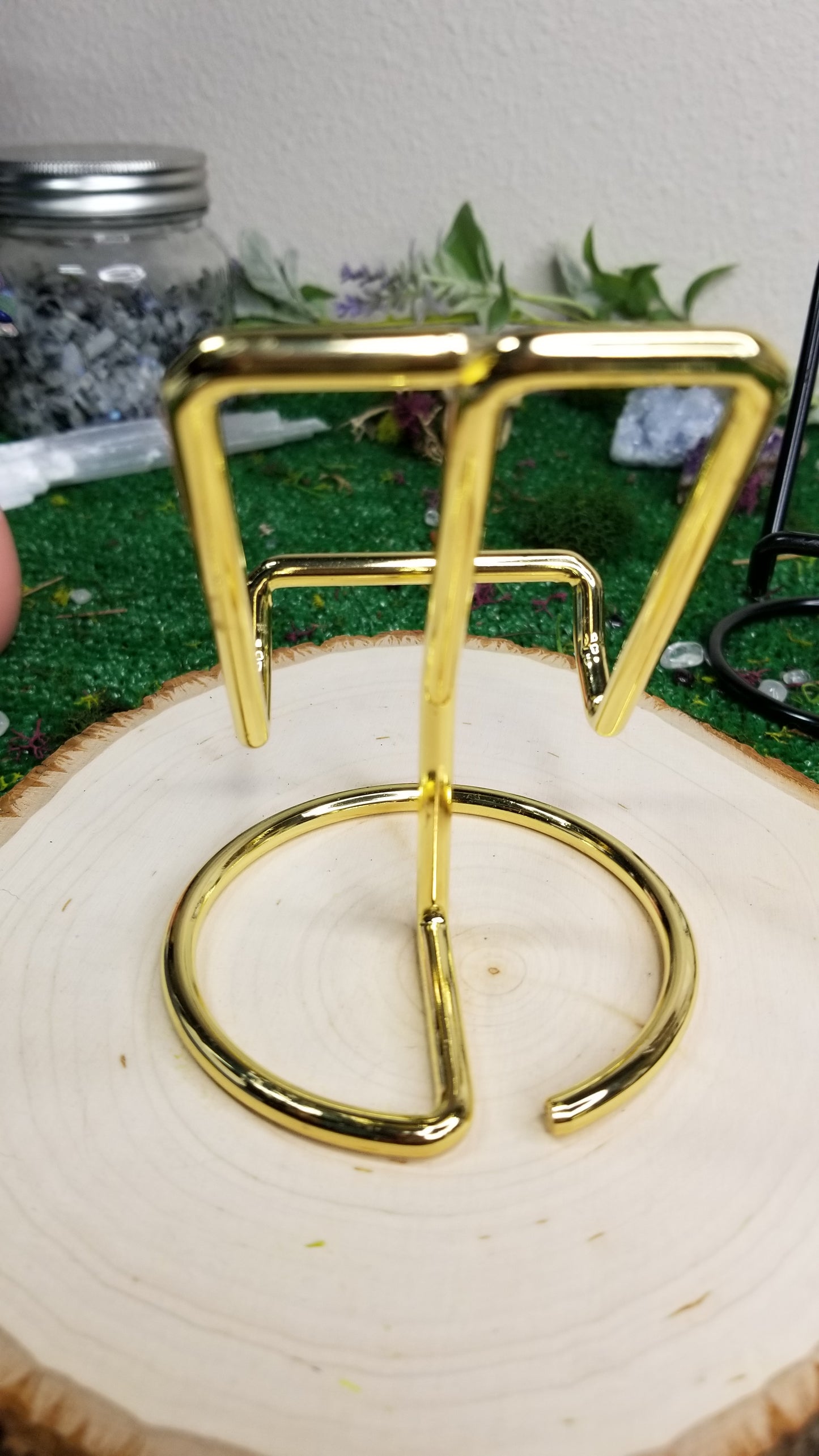 Gold and Black Phone/Slab/Crystal Holders🤳