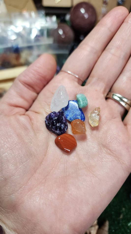 Crystal Chakra Healing Set 🌈