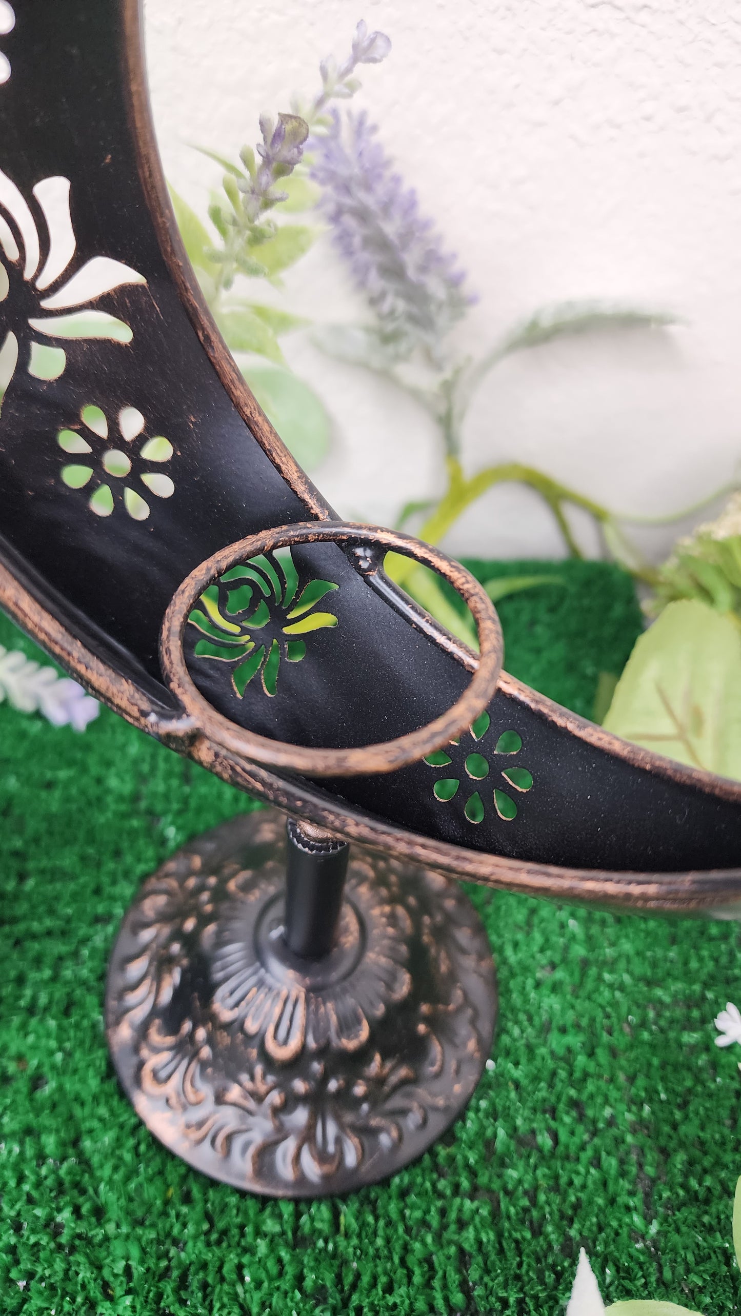Bronze Crescent Moon - Sphere Holders 🌙