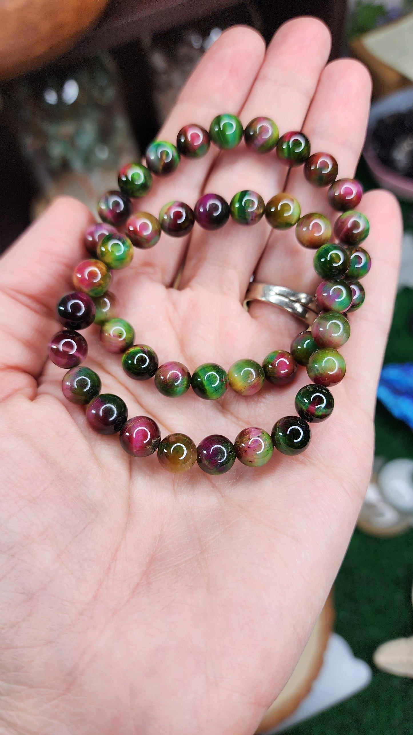 Fairy Tiger's Eye Beaded Bracelets (8mm) 🧚‍♀️
