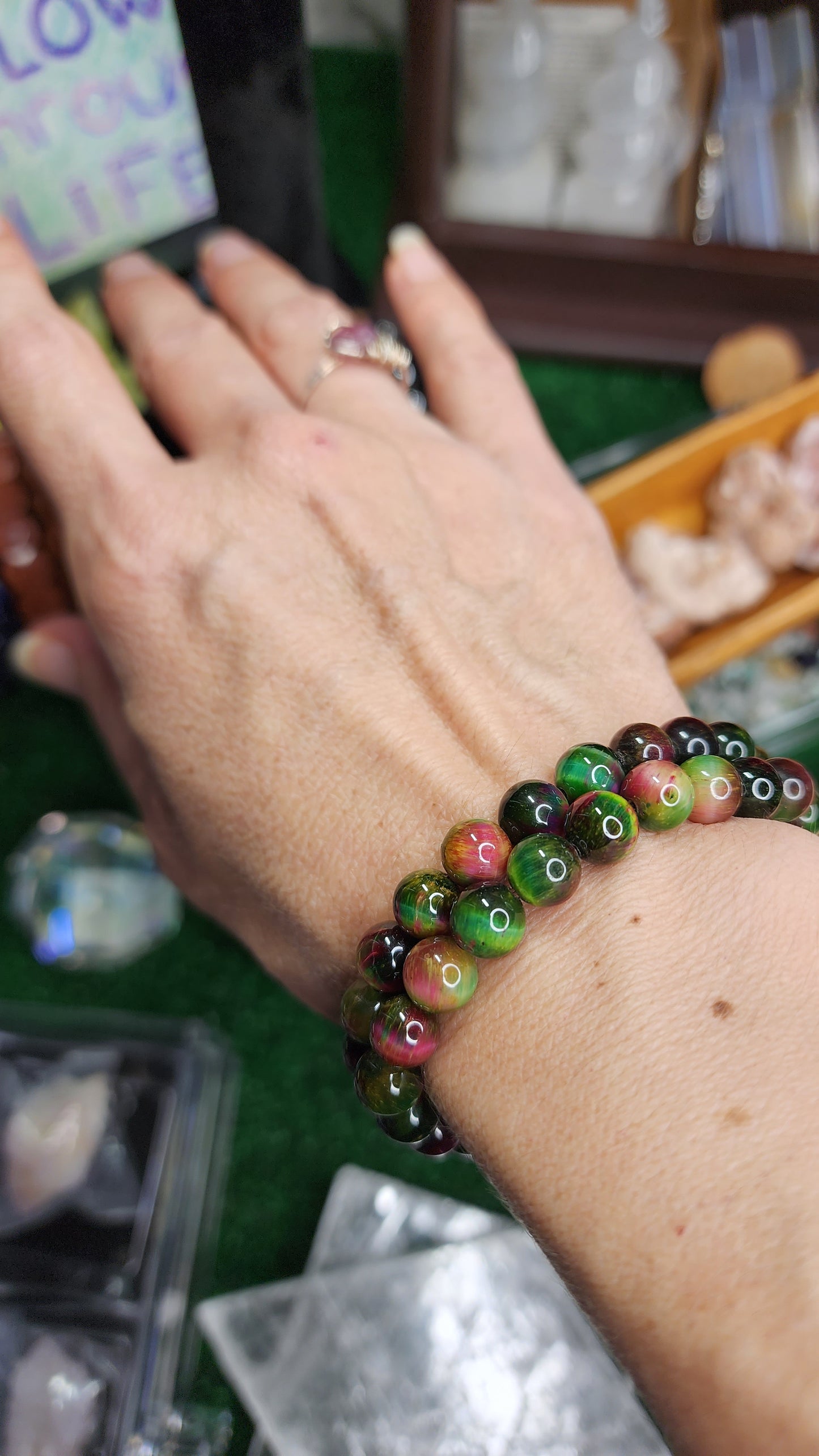 Fairy Tiger's Eye Beaded Bracelets (8mm) 🧚‍♀️