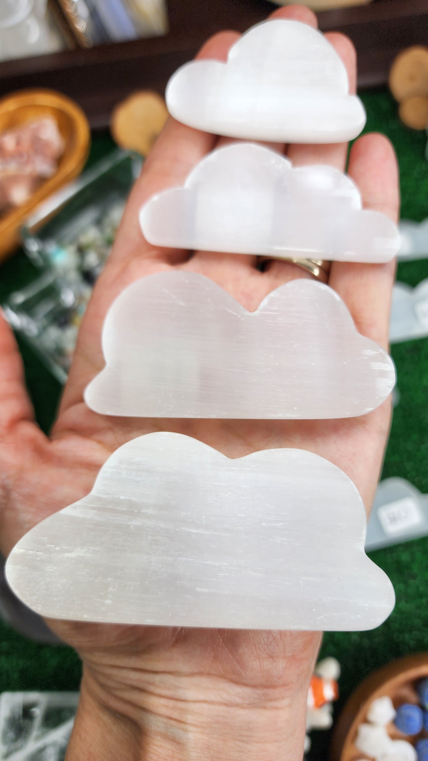 Selenite (Satin Spar) Clouds ☁️