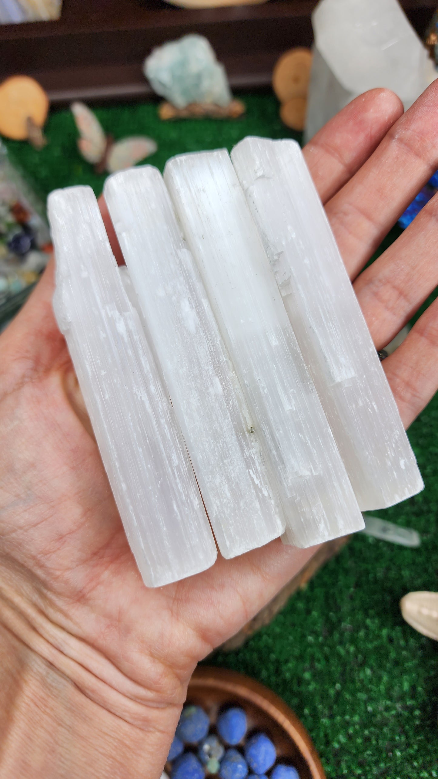 Selenite Wands