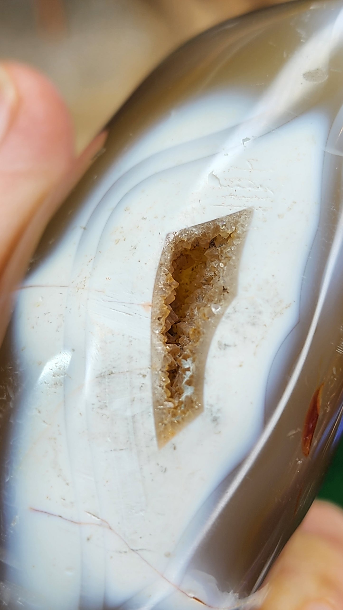 Orca Agate Heart
