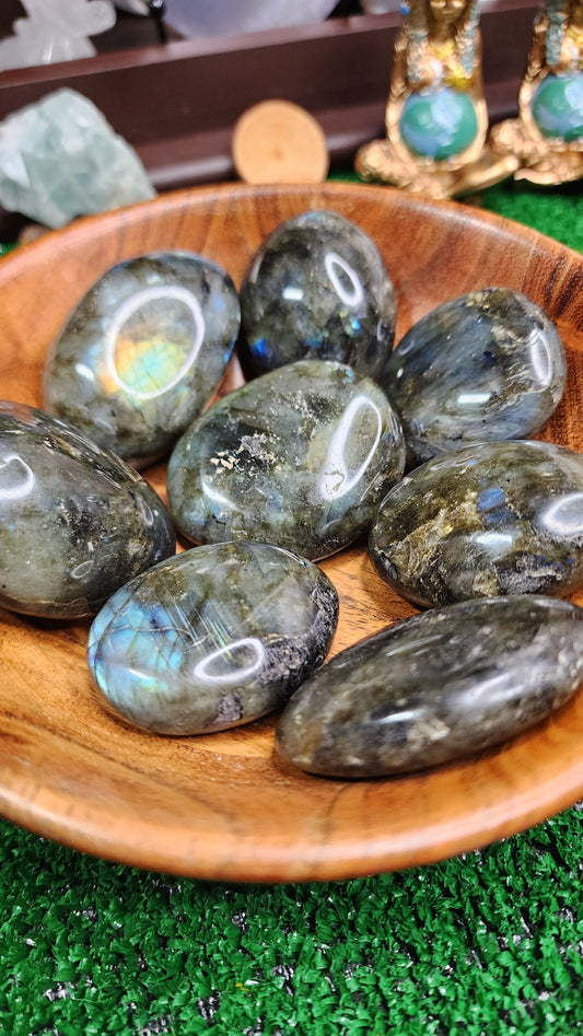 Labradorite Palm Stones