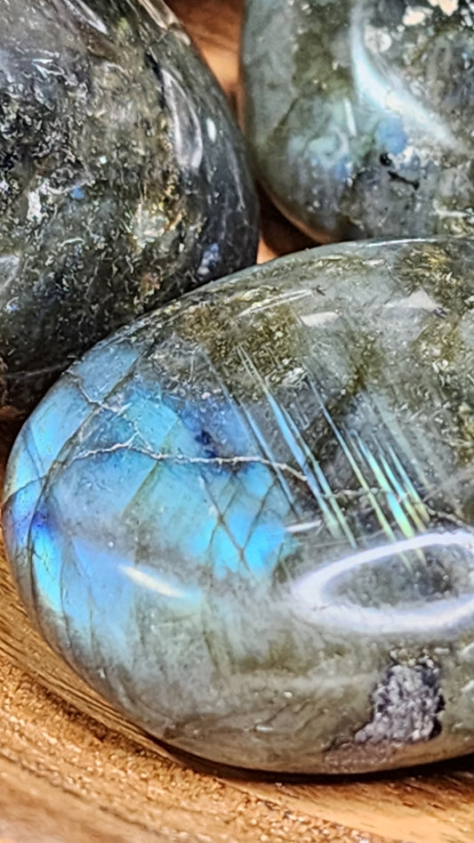 Labradorite Palm Stones