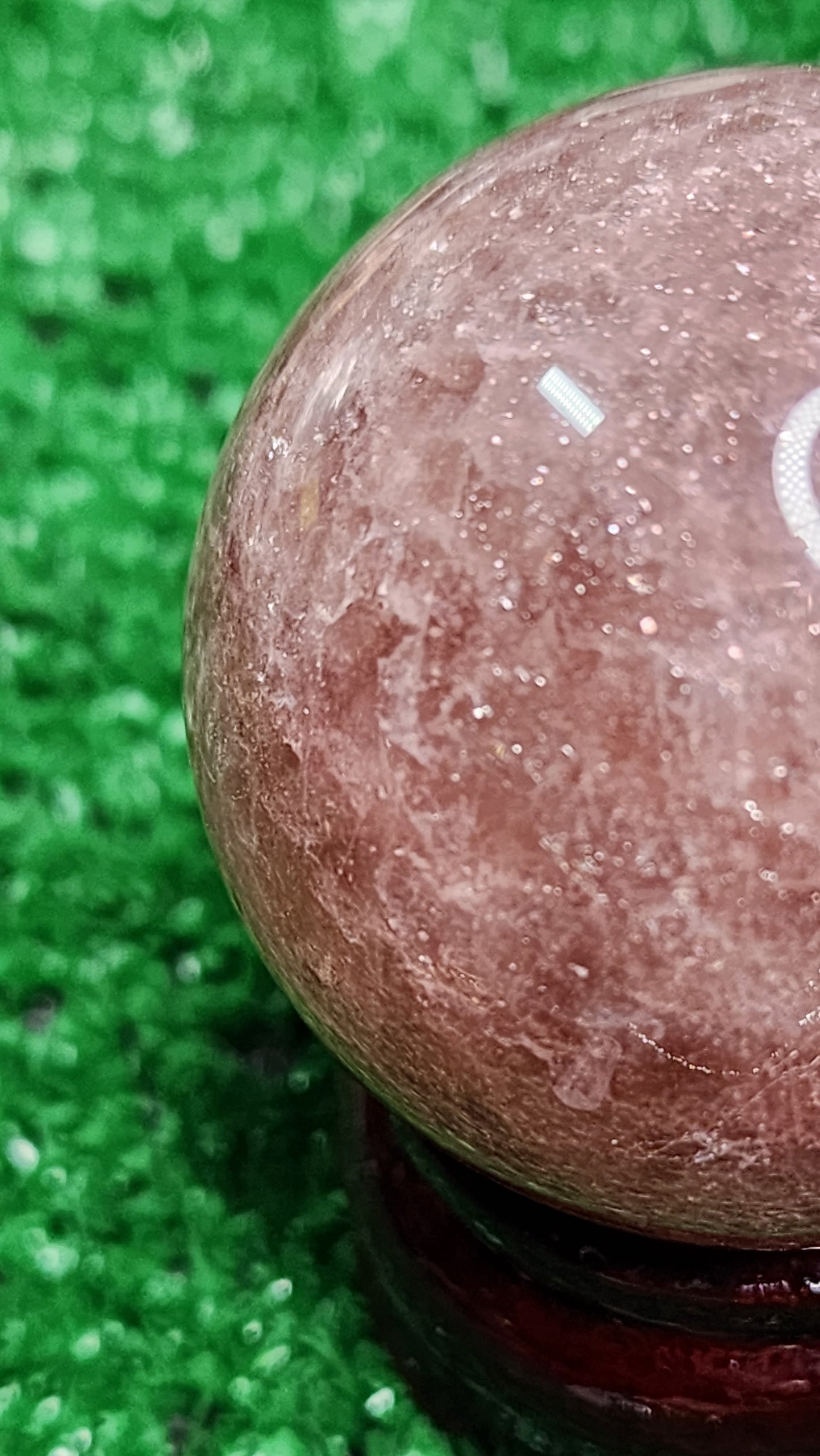 Strawberry Quartz Spheres 🍓