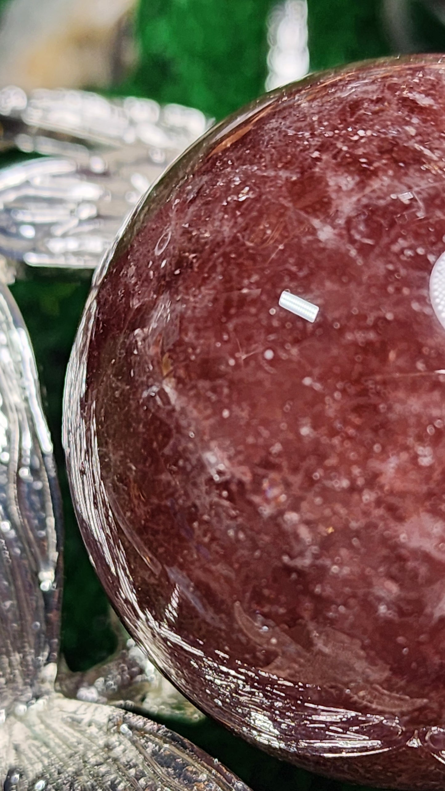 Strawberry Quartz Spheres 🍓