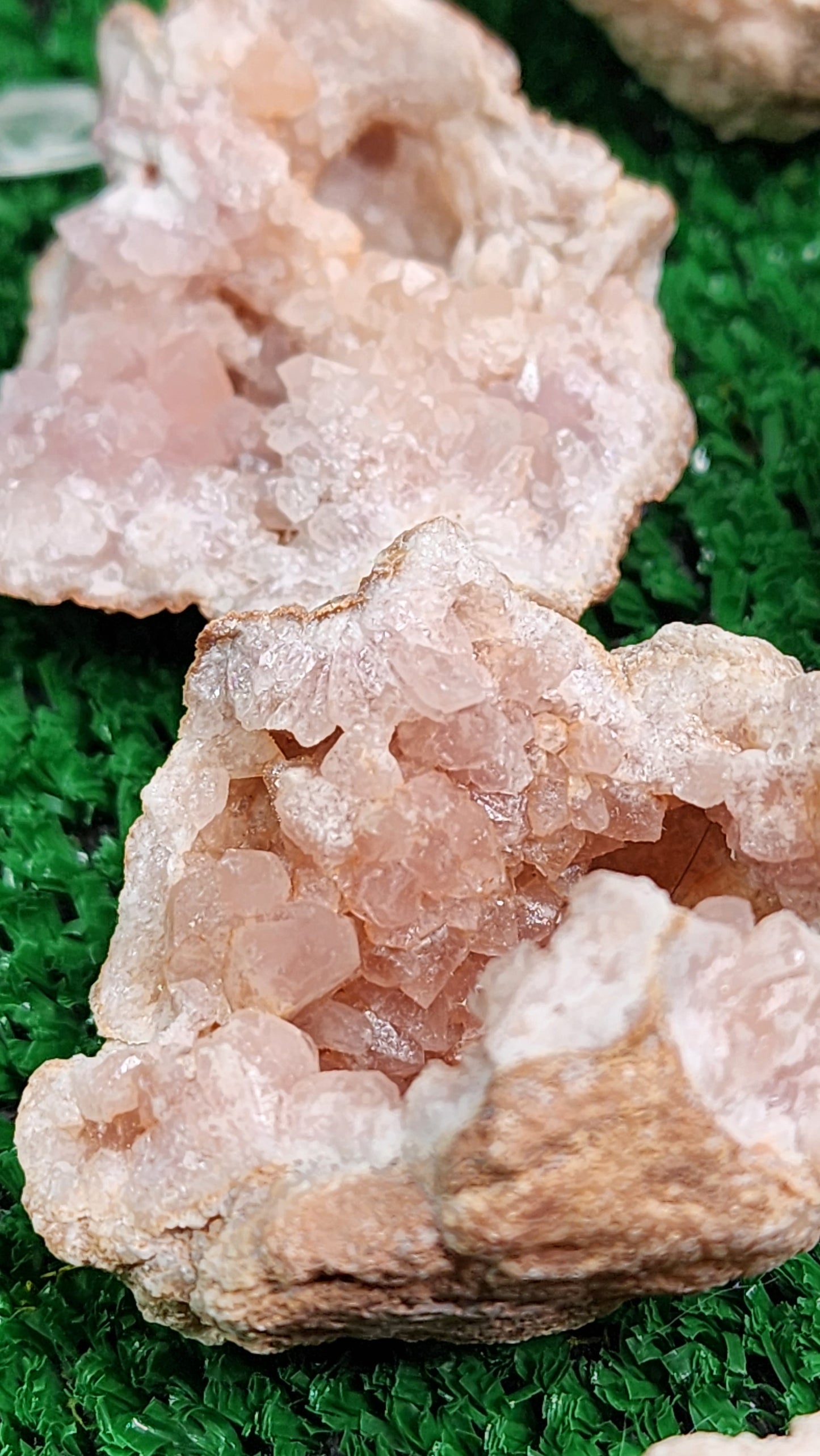 Pink Amethyst Geode Clusters 🎀