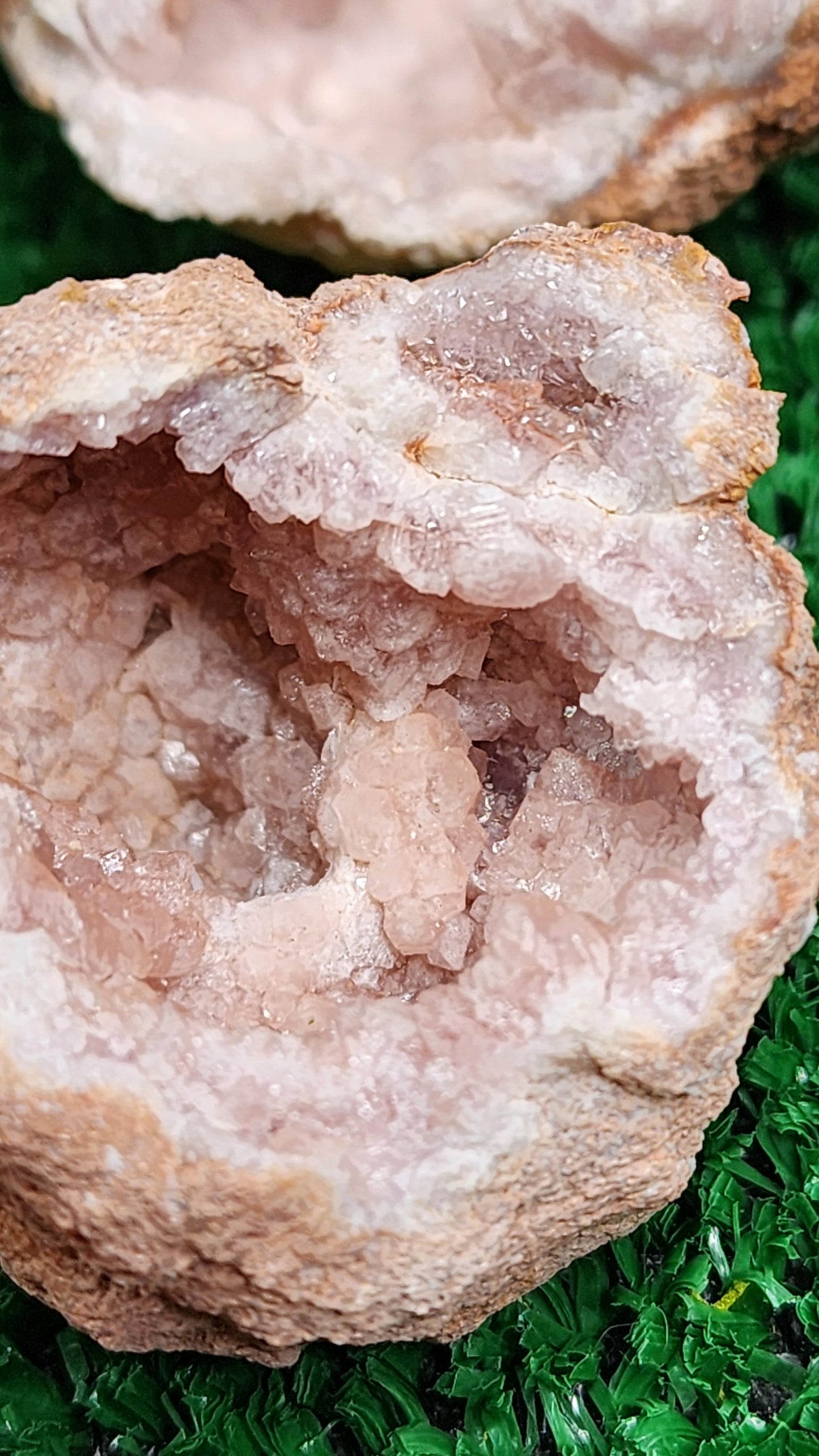 Pink Amethyst Geode Clusters 🎀