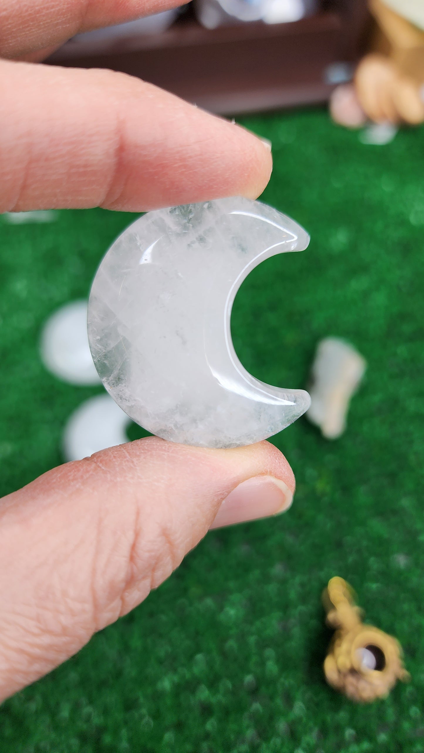 Quartz Crescent Moons 🌙
