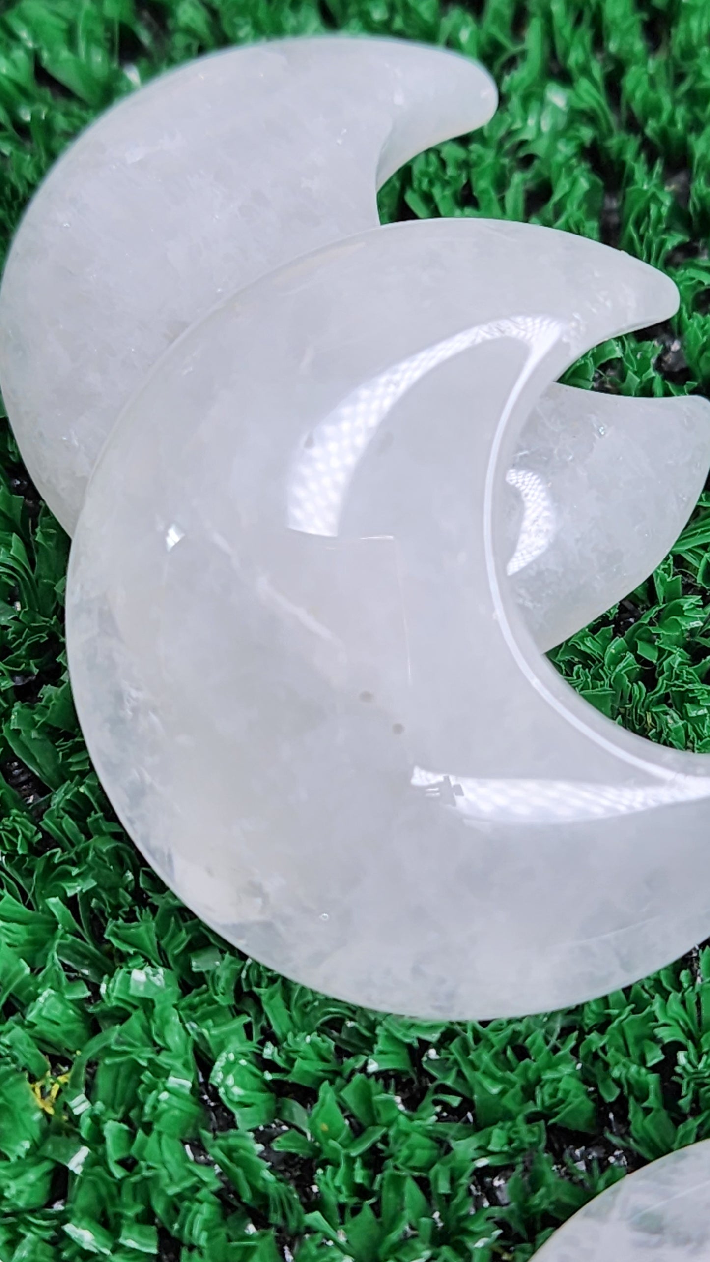 Quartz Crescent Moons 🌙