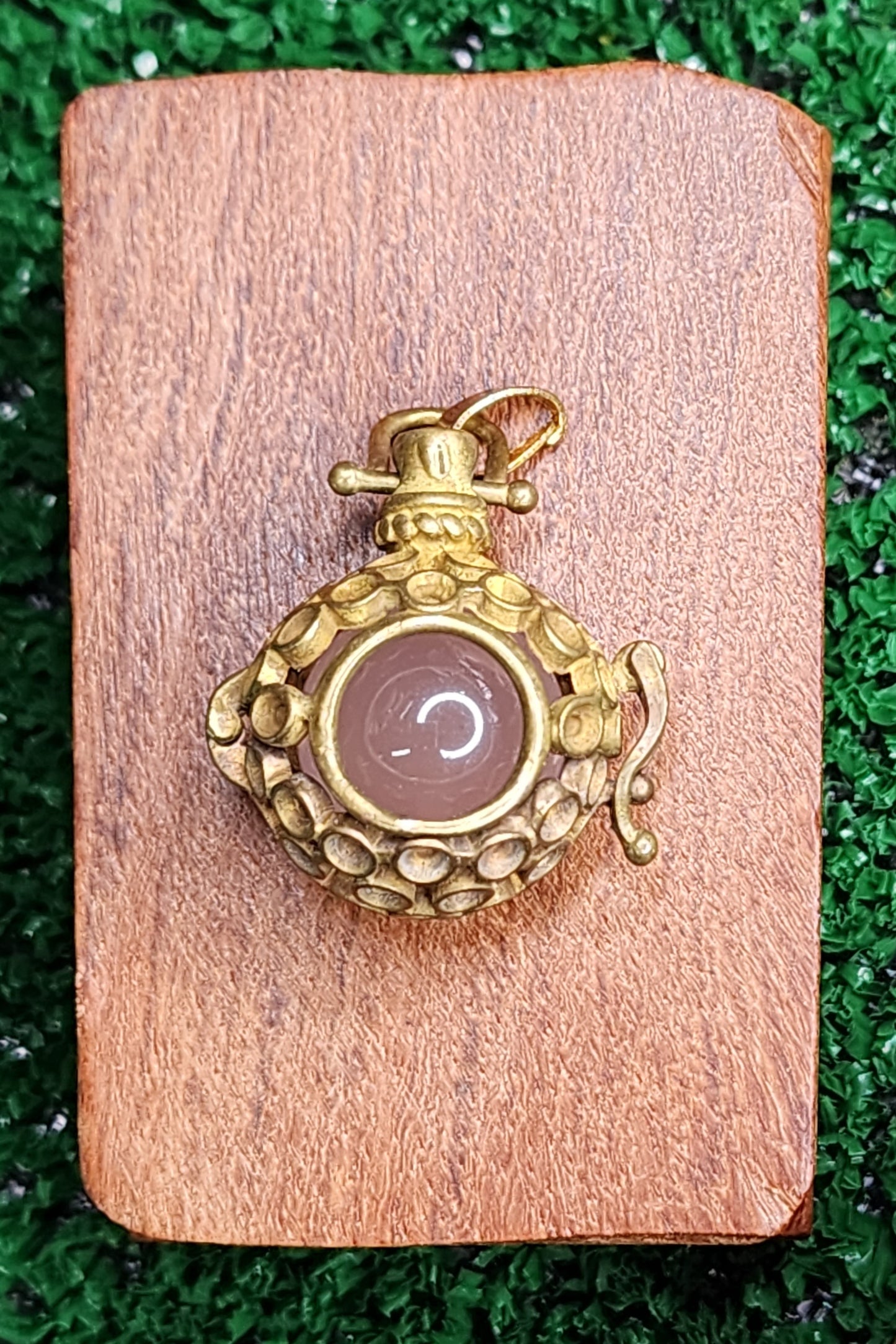 Copper Cages with Crystals