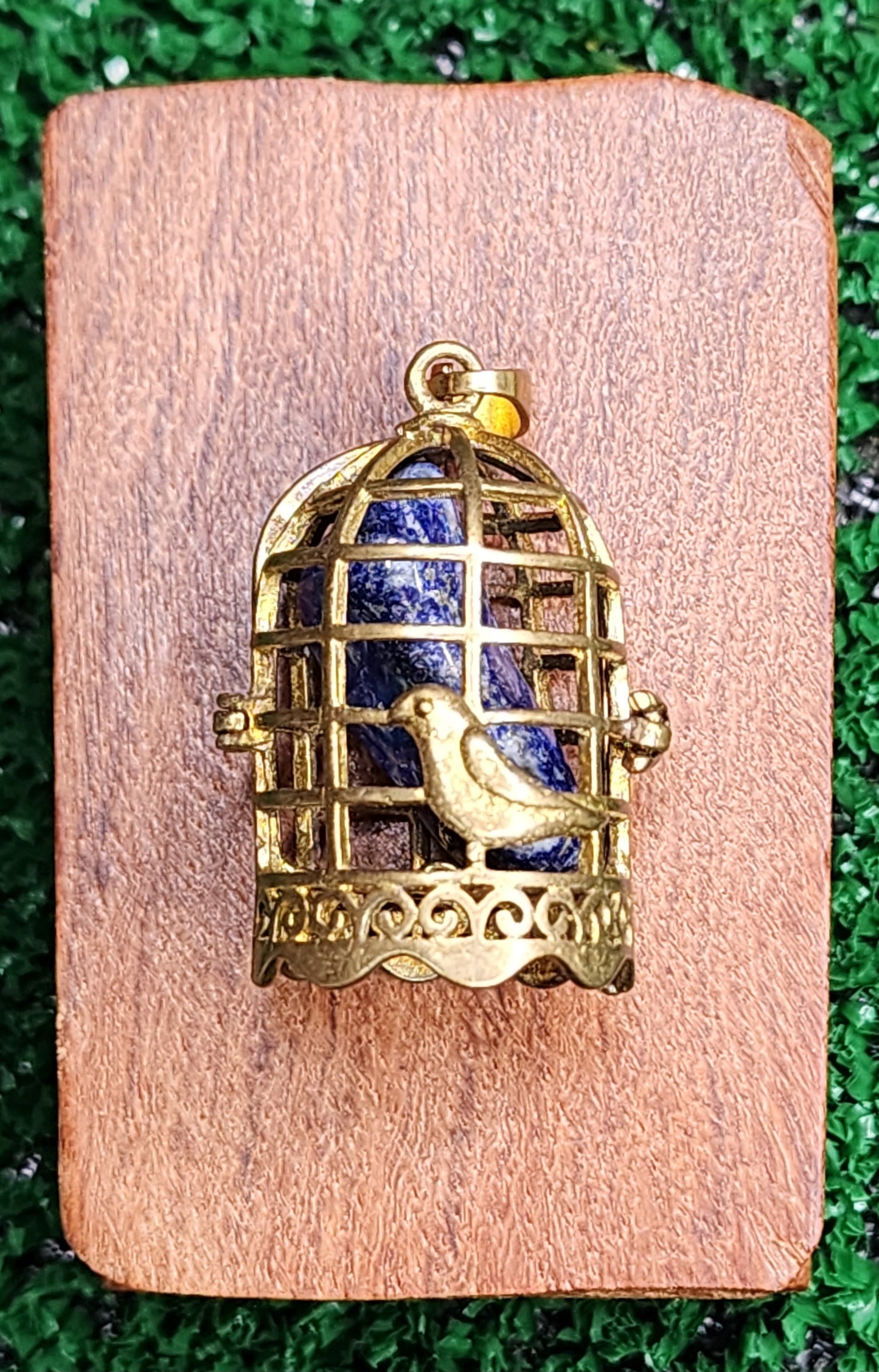 Copper Cages with Crystals