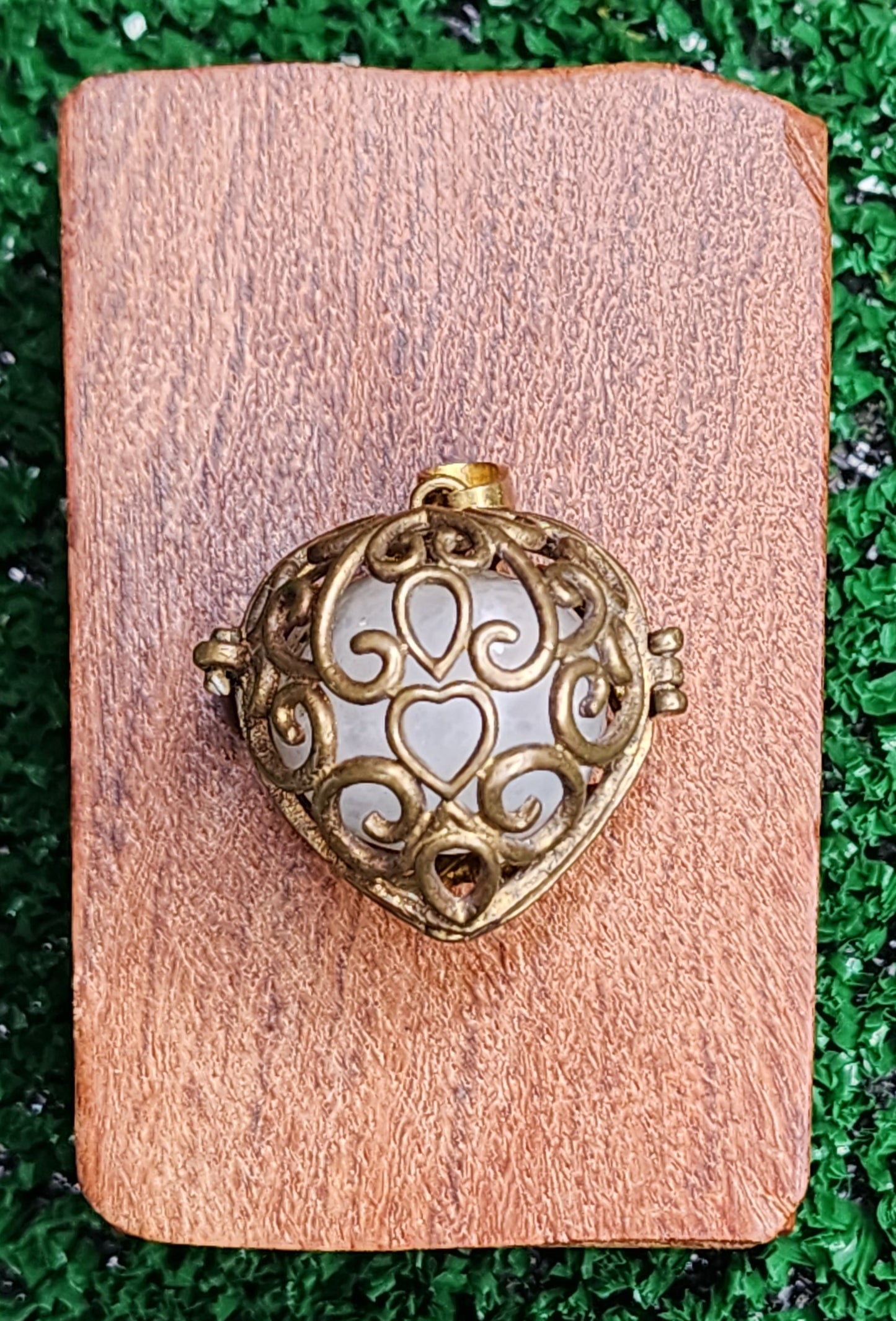 Copper Cages with Crystals