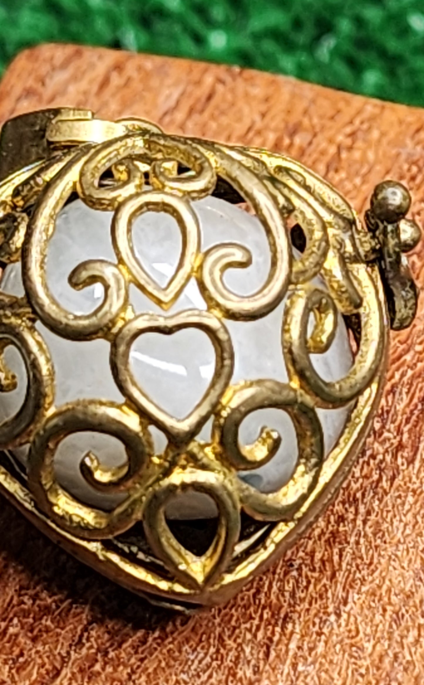 Copper Cages with Crystals