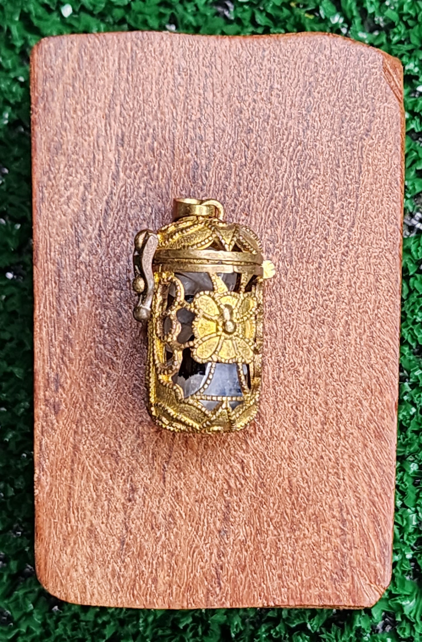 Copper Cages with Crystals