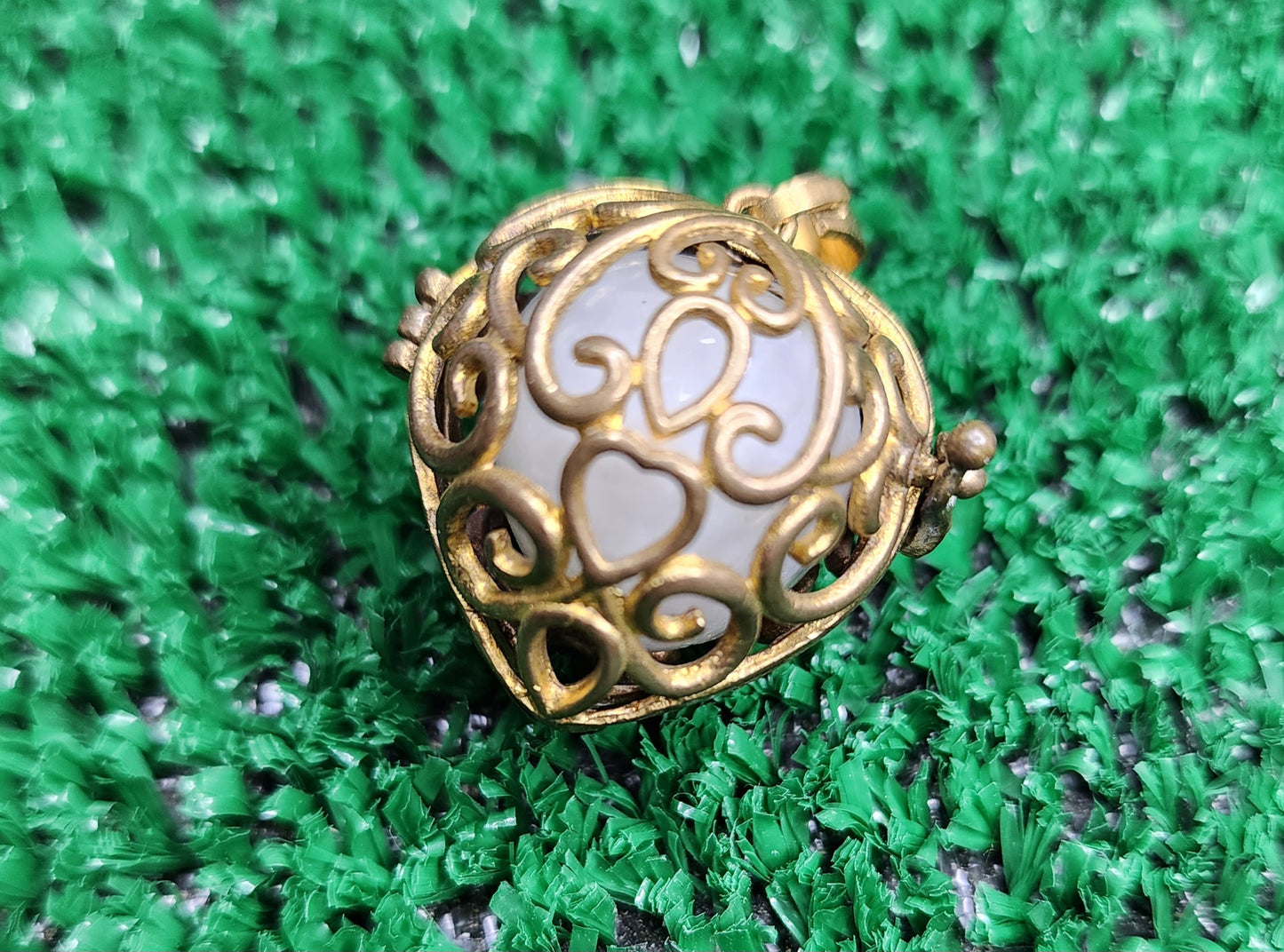 Copper Cages with Crystals