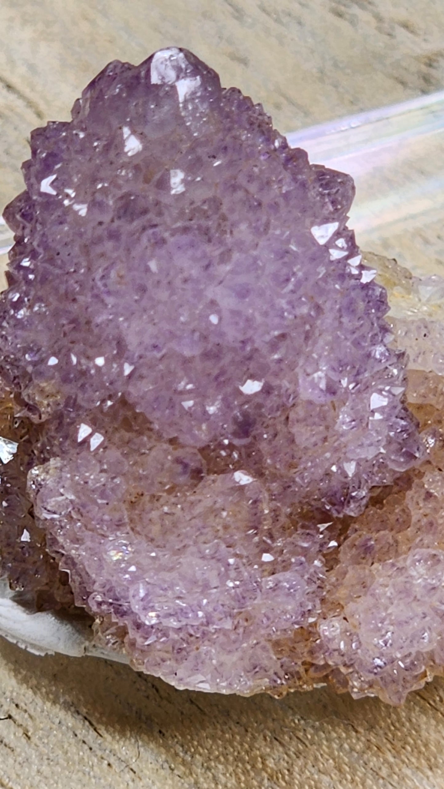 Cactus Quartz / Spirit Quartz Clusters