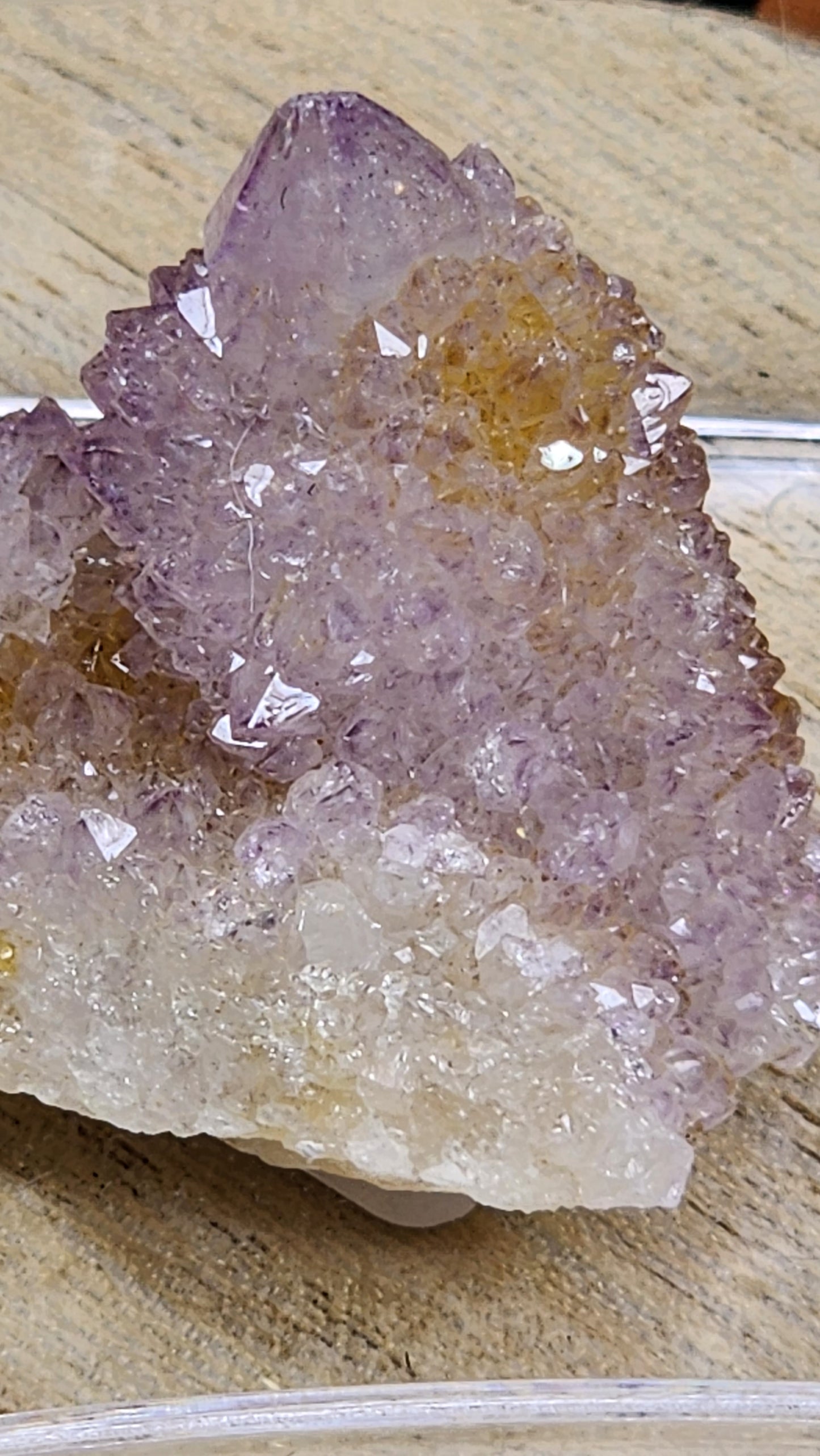 Cactus Quartz / Spirit Quartz Clusters