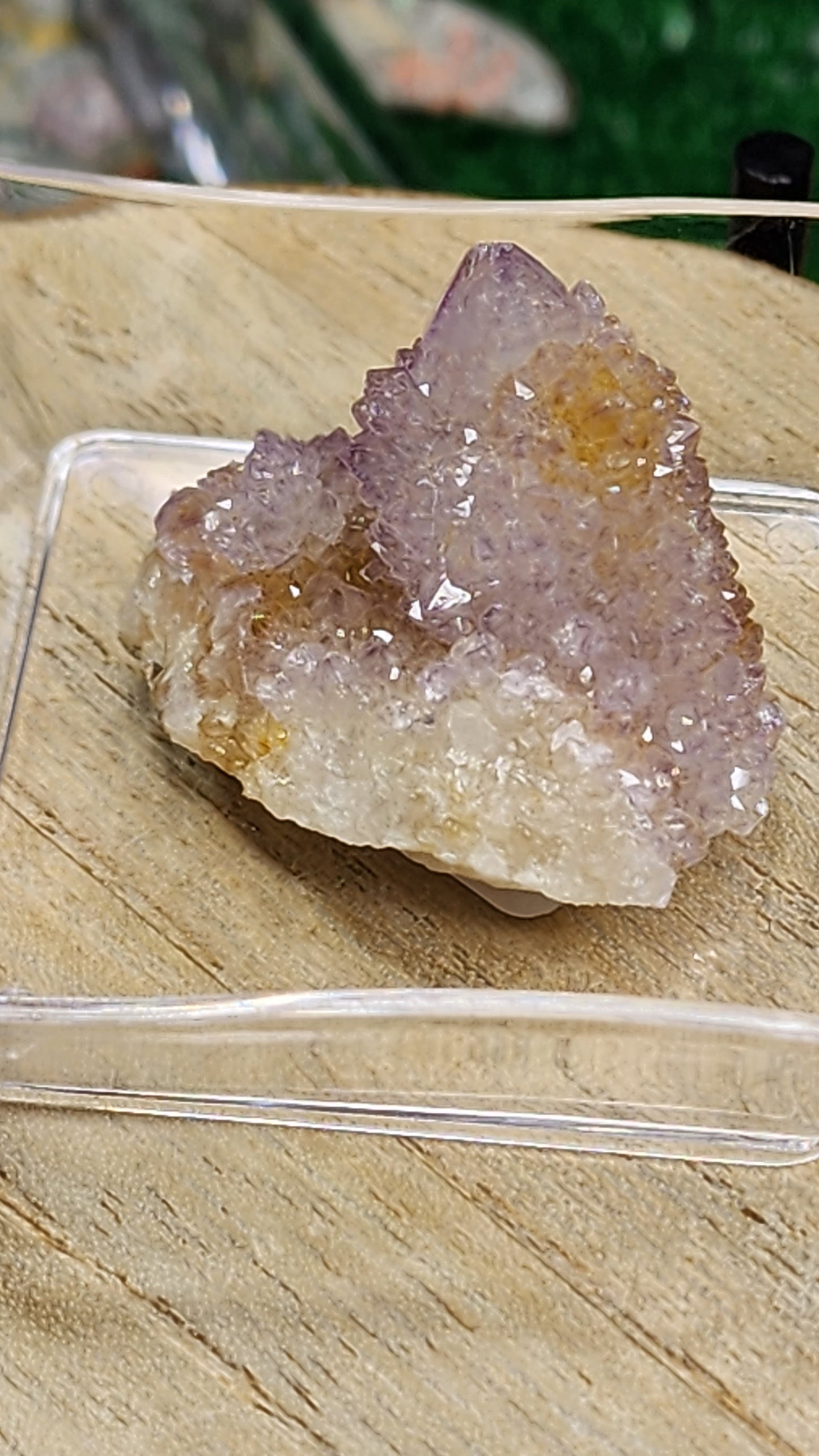 Cactus Quartz / Spirit Quartz Clusters