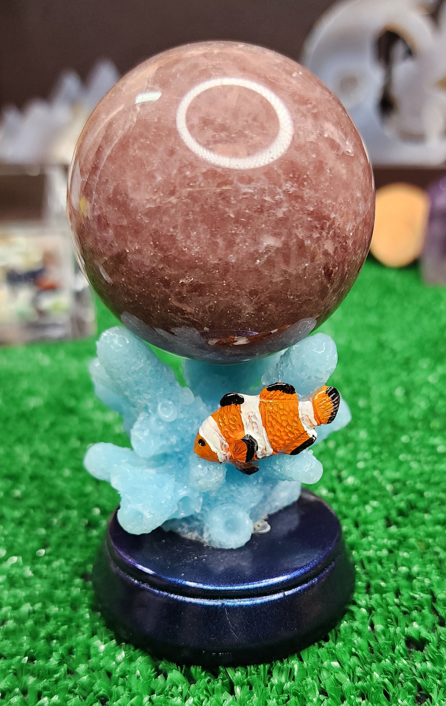 Clownfish with Coral - Sphere Holders