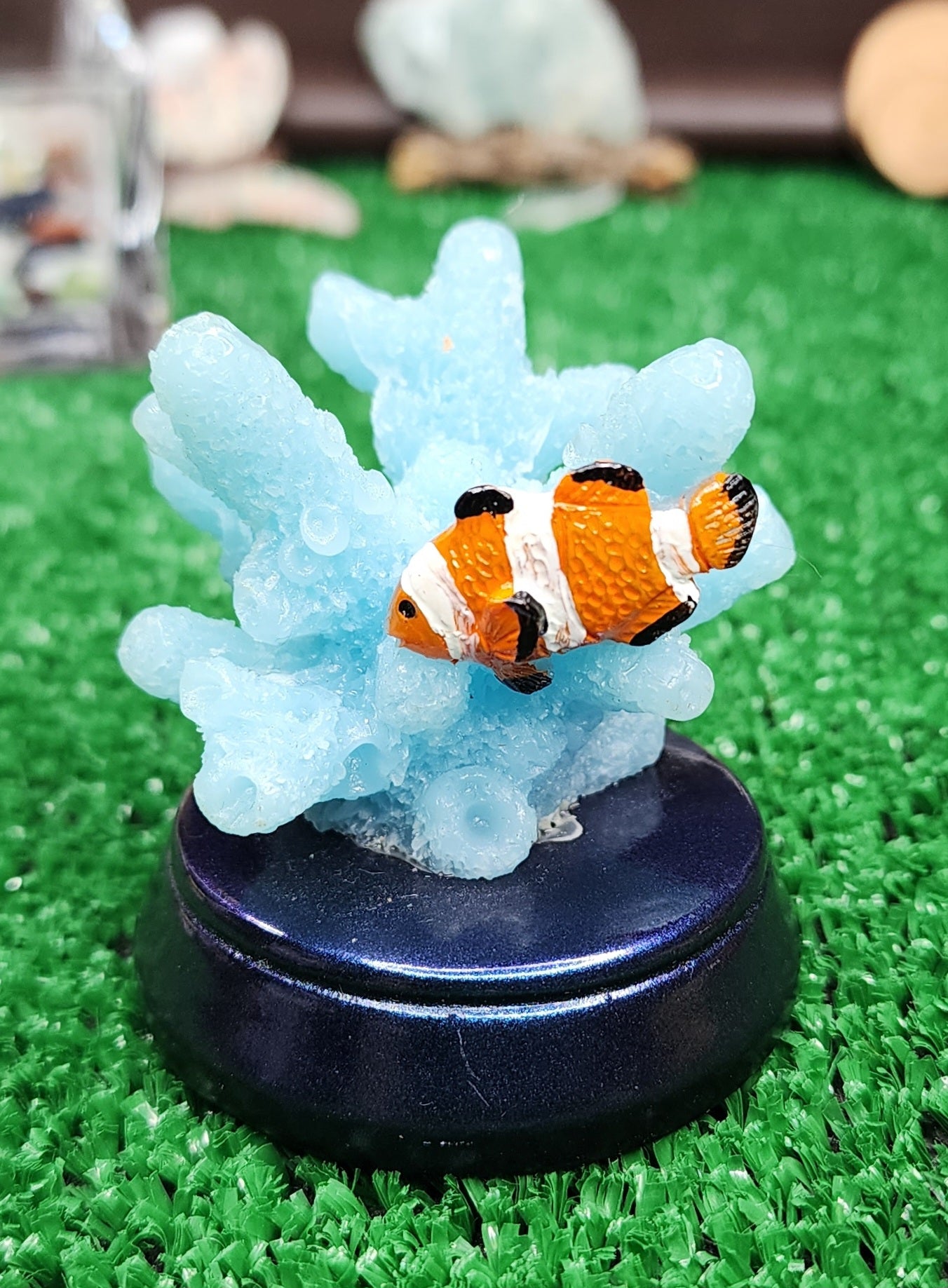 Clownfish with Coral - Sphere Holders