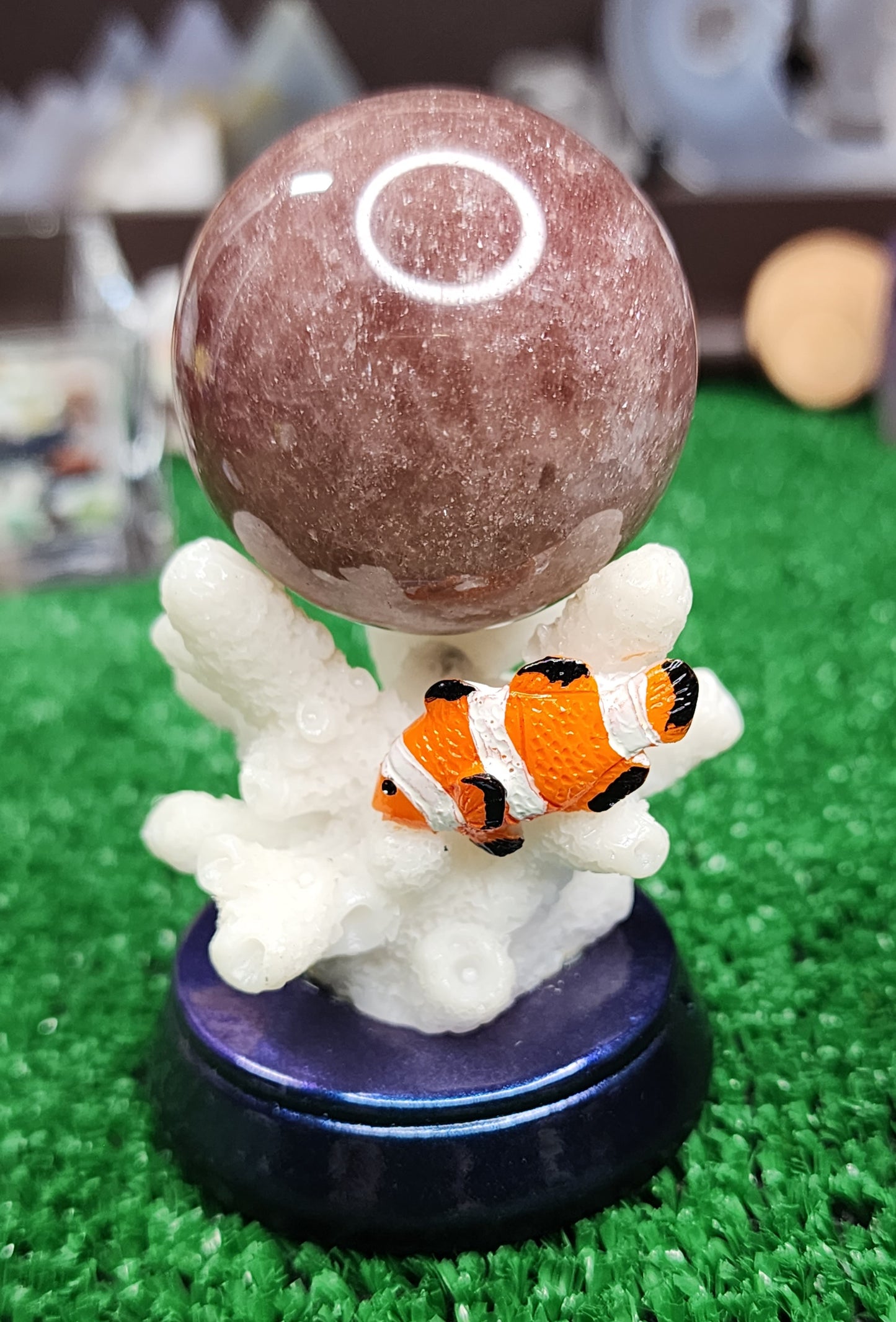 Clownfish with Coral - Sphere Holders