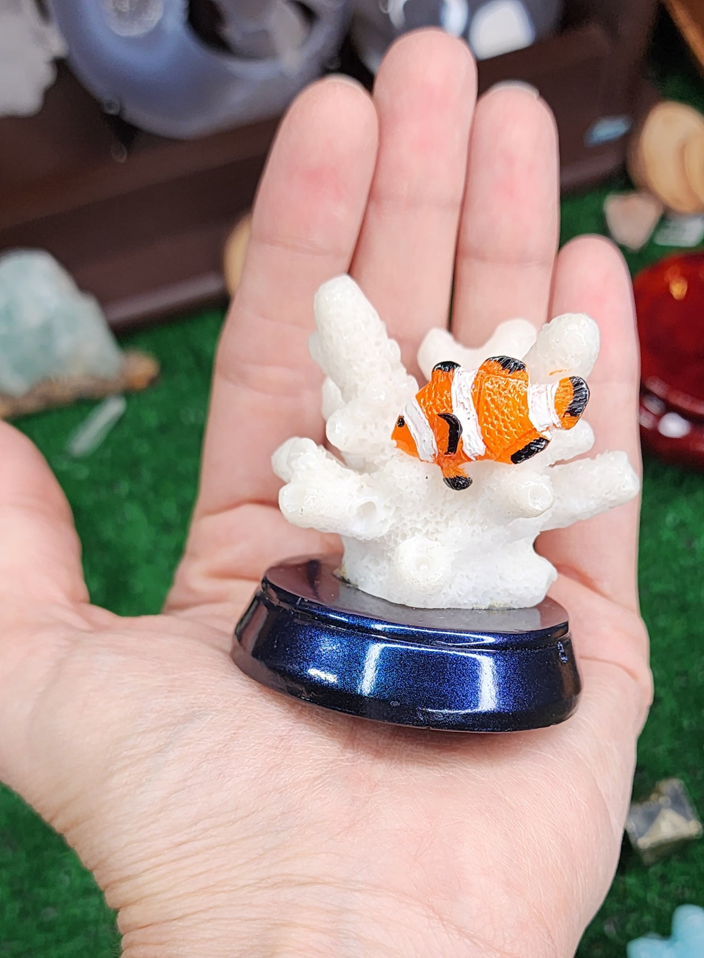 Clownfish with Coral - Sphere Holders