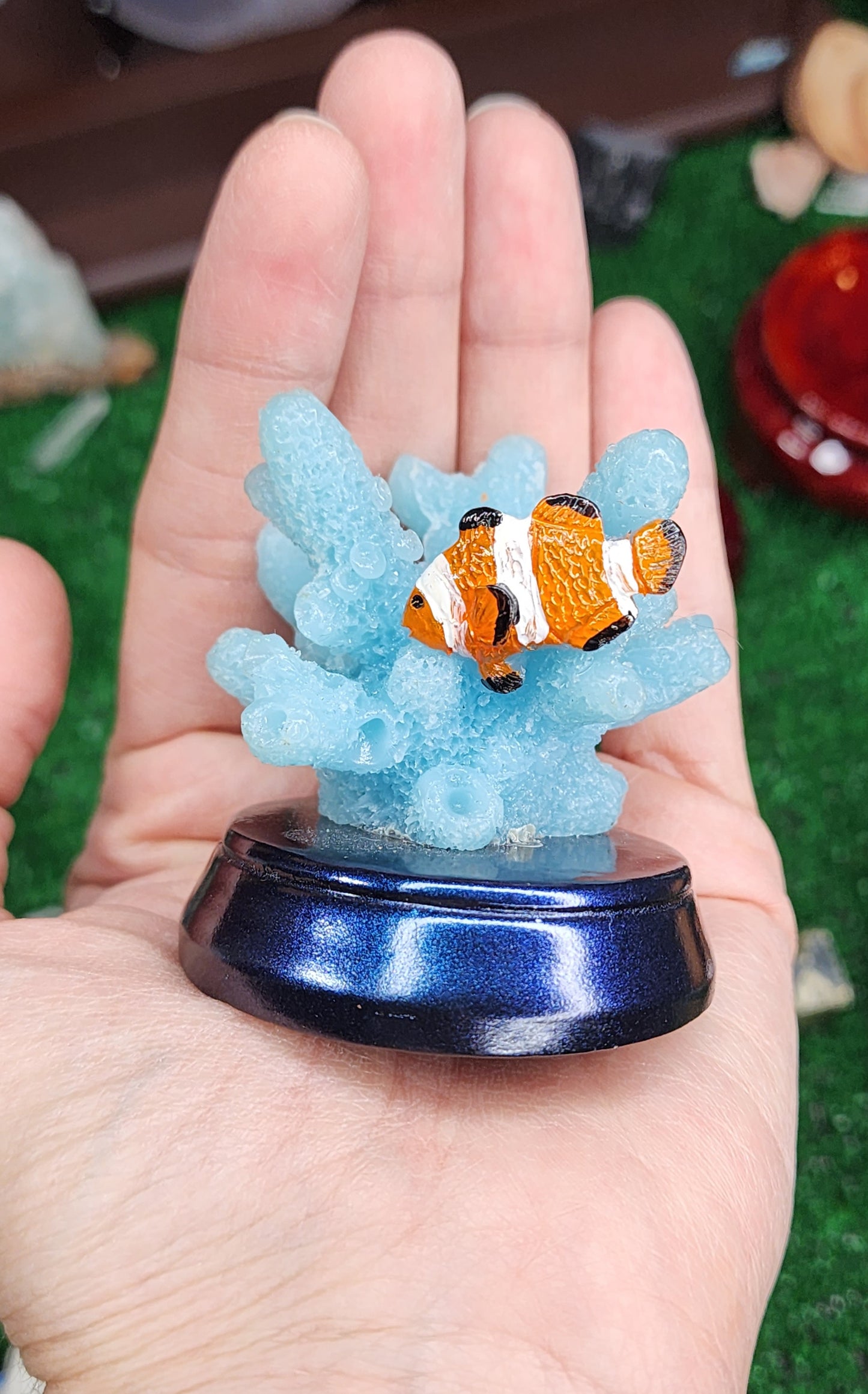 Clownfish with Coral - Sphere Holders