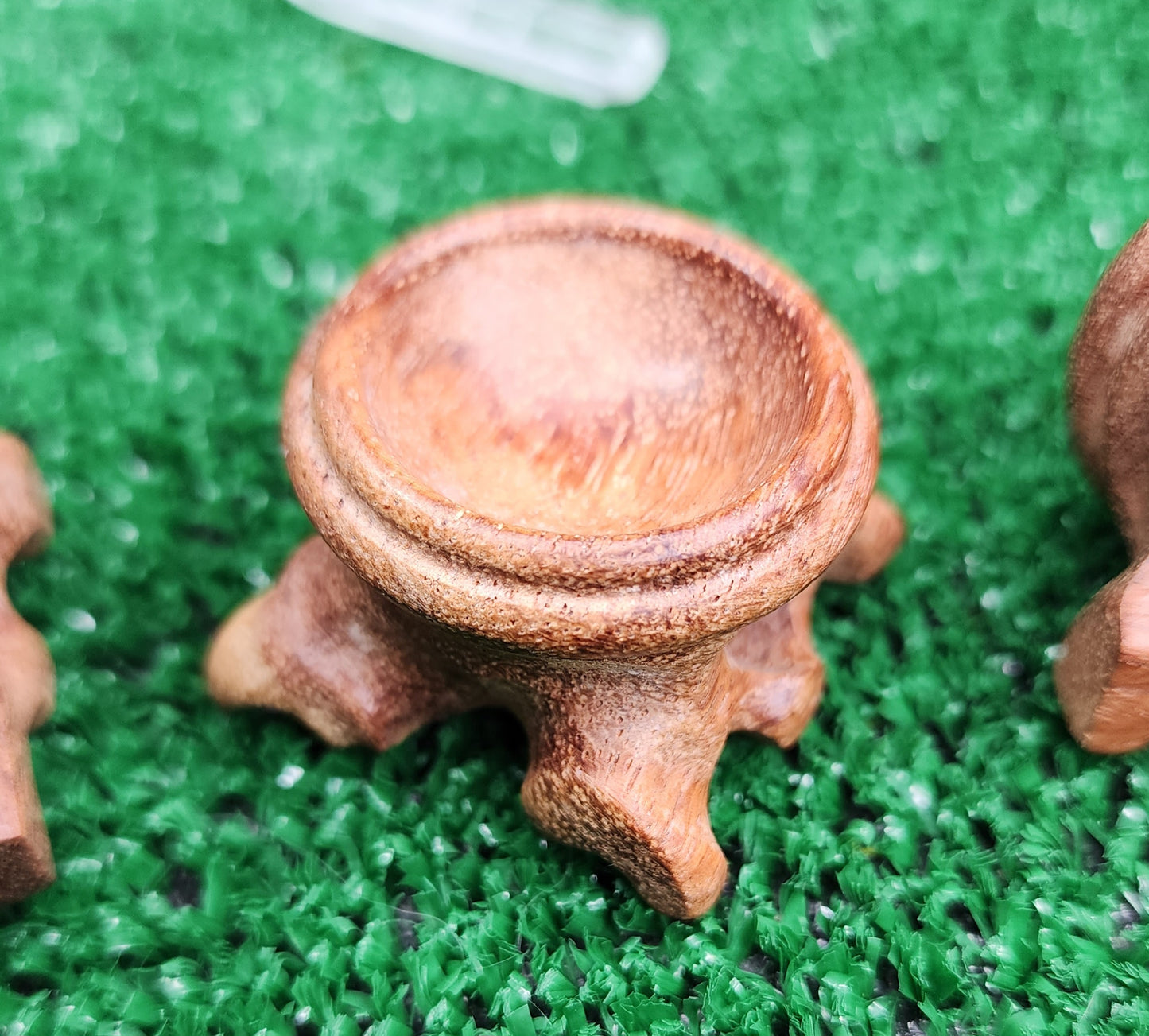 Carved Wood - Sphere Stands