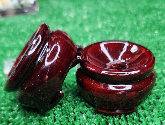 Glossy Cherry Wood - Sphere Stands